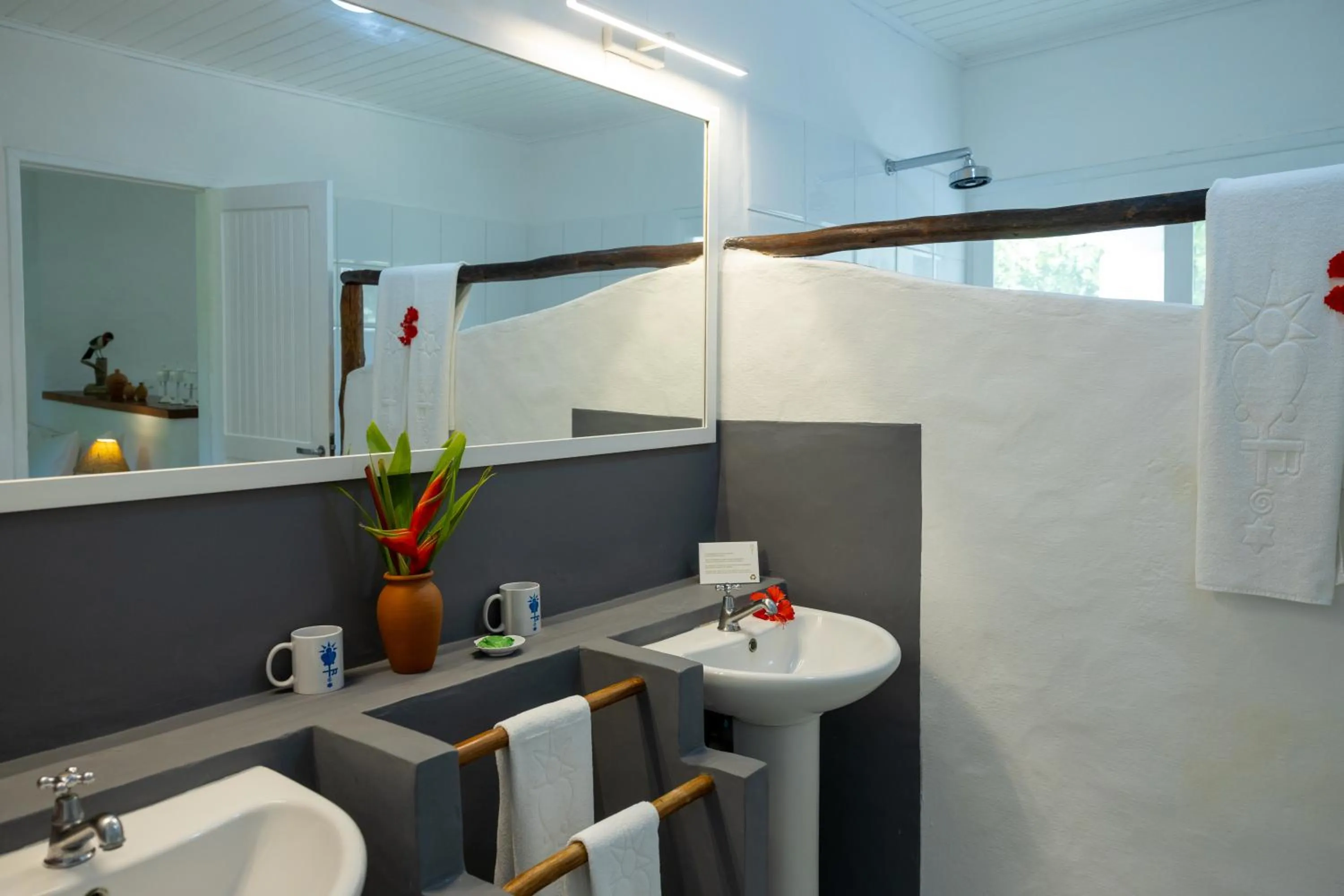 Bathroom in Pousada Aldeia Beijupirá