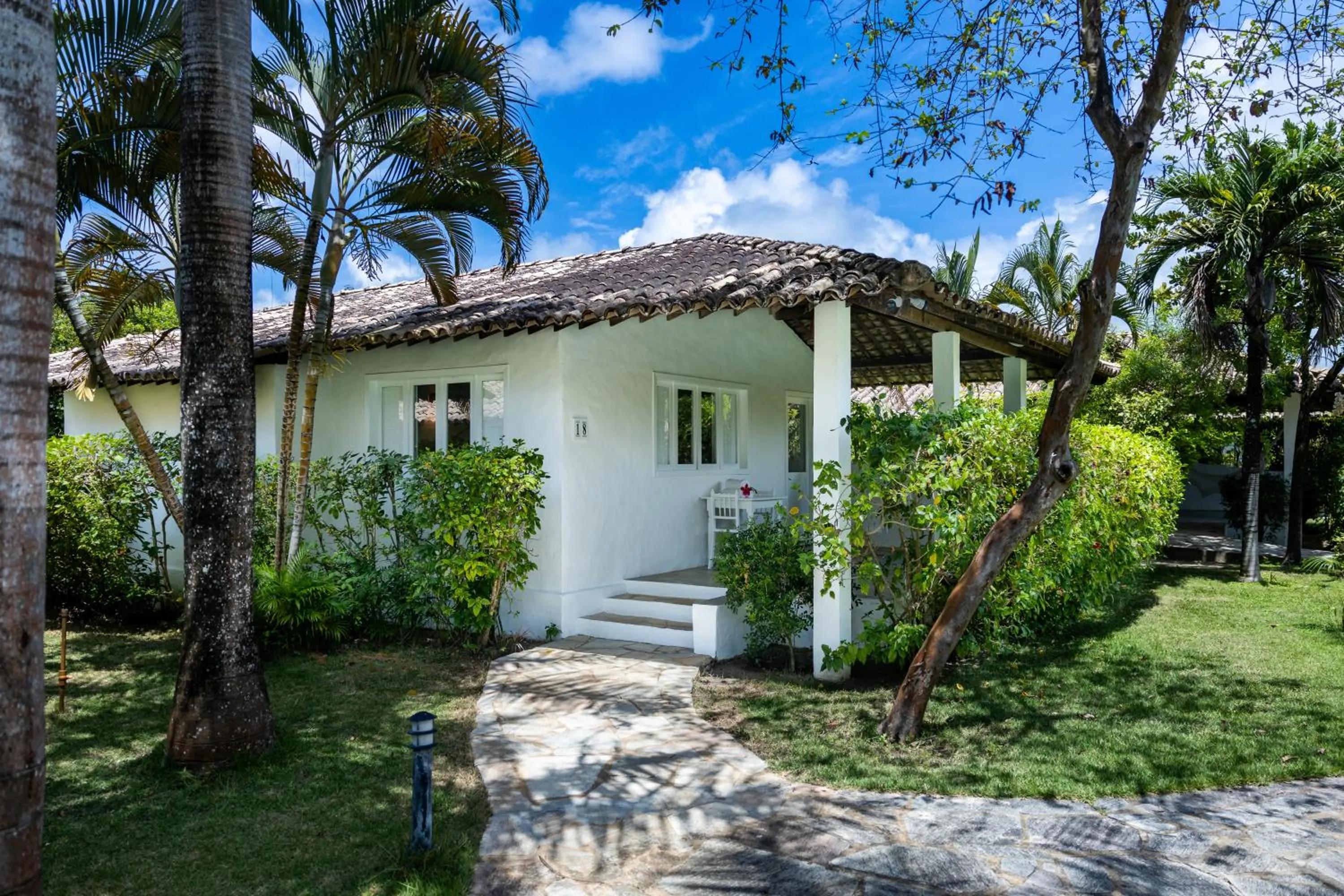 Facade/entrance in Pousada Aldeia Beijupirá