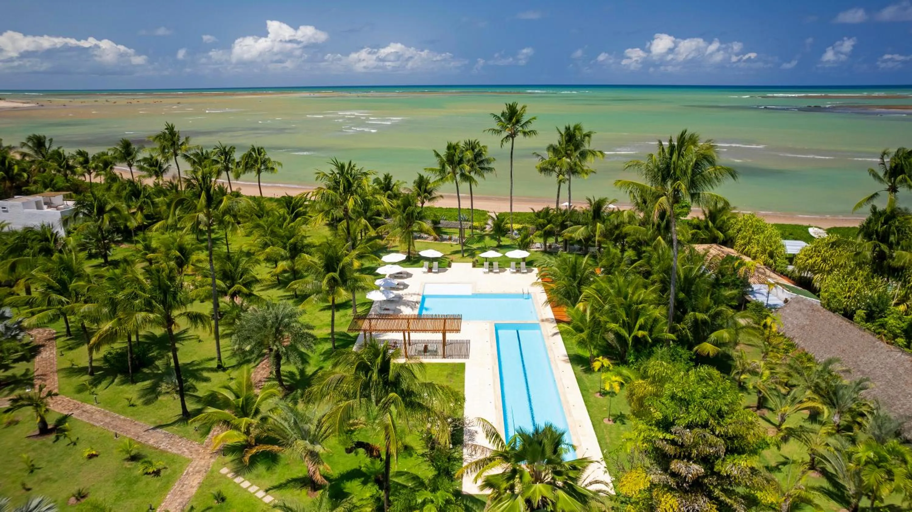 Natural landscape in Pousada Aldeia Beijupirá
