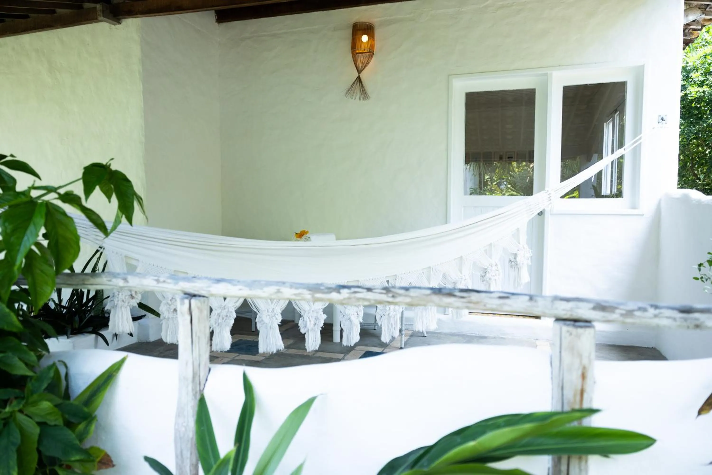 Patio in Pousada Aldeia Beijupirá