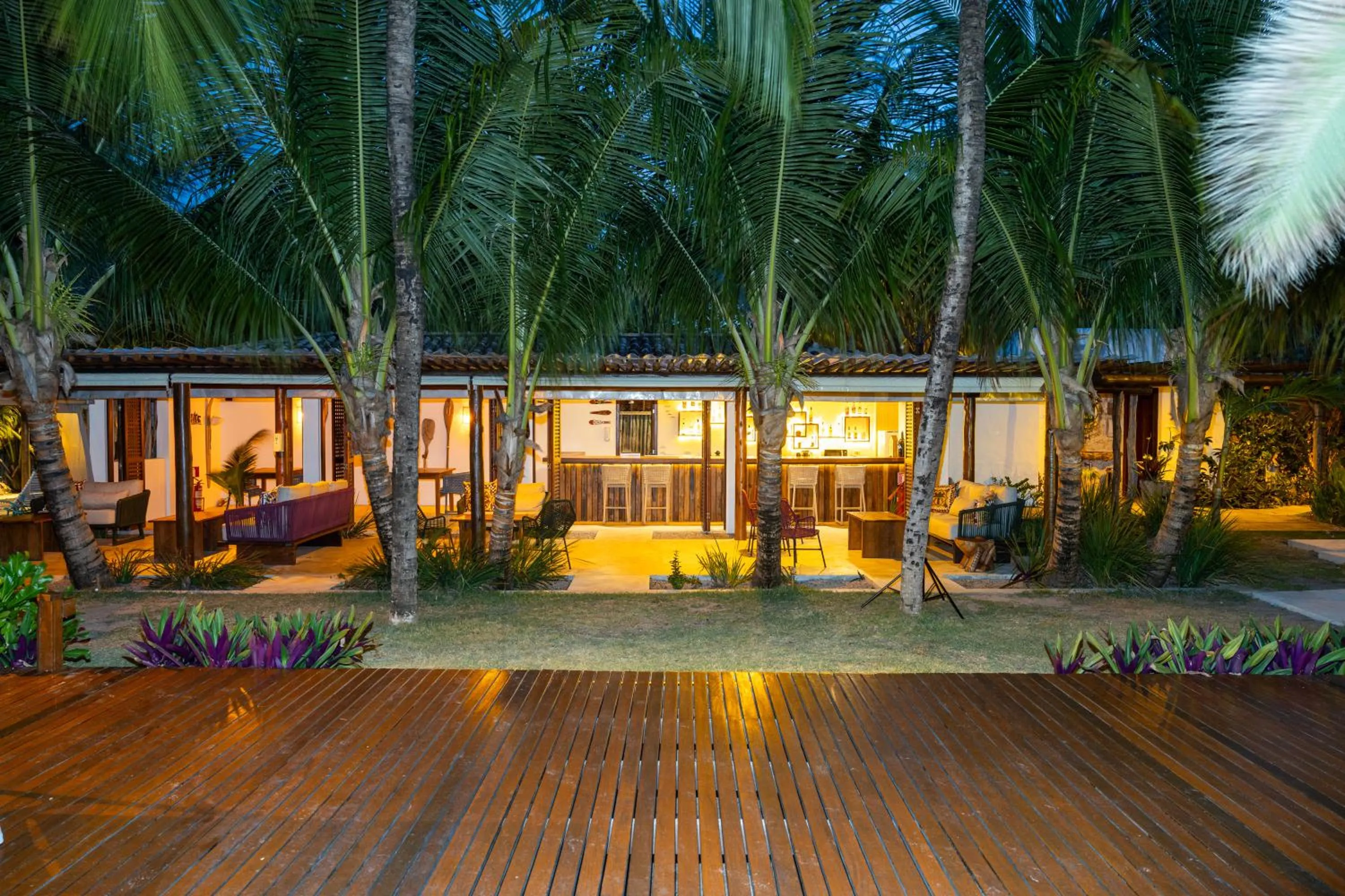 Lounge or bar in Pousada Aldeia Beijupirá