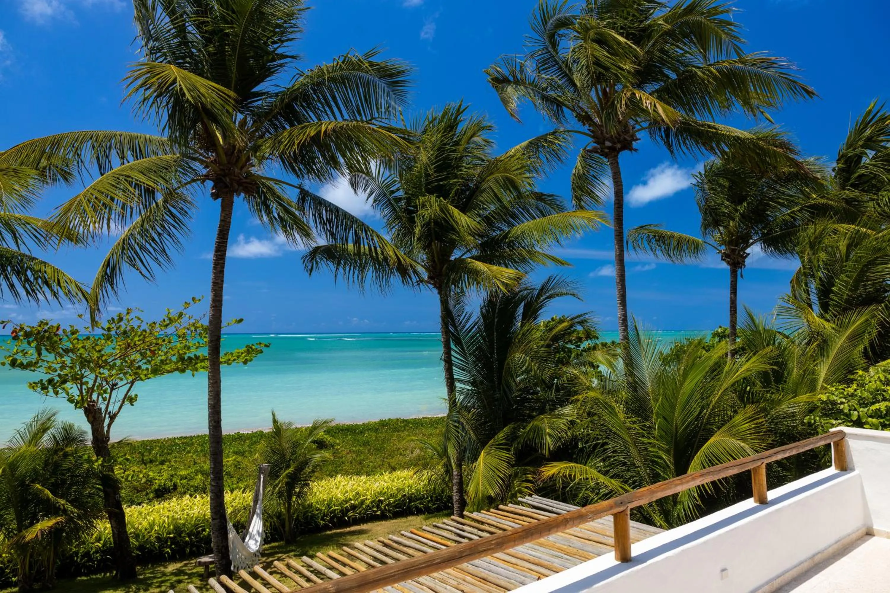 Balcony/Terrace in Pousada Aldeia Beijupirá
