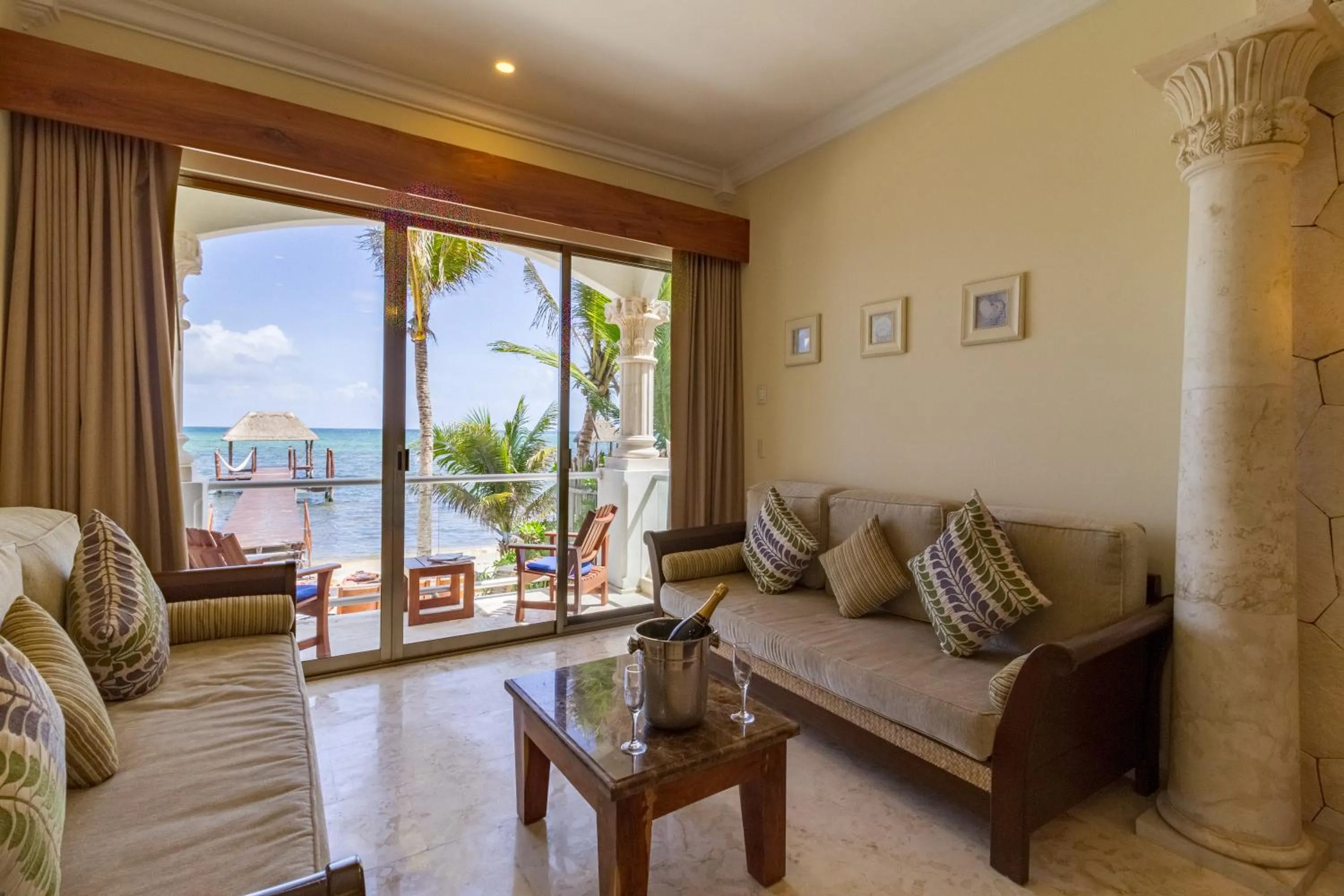 Living room in Cielo Maya Beach Tulum