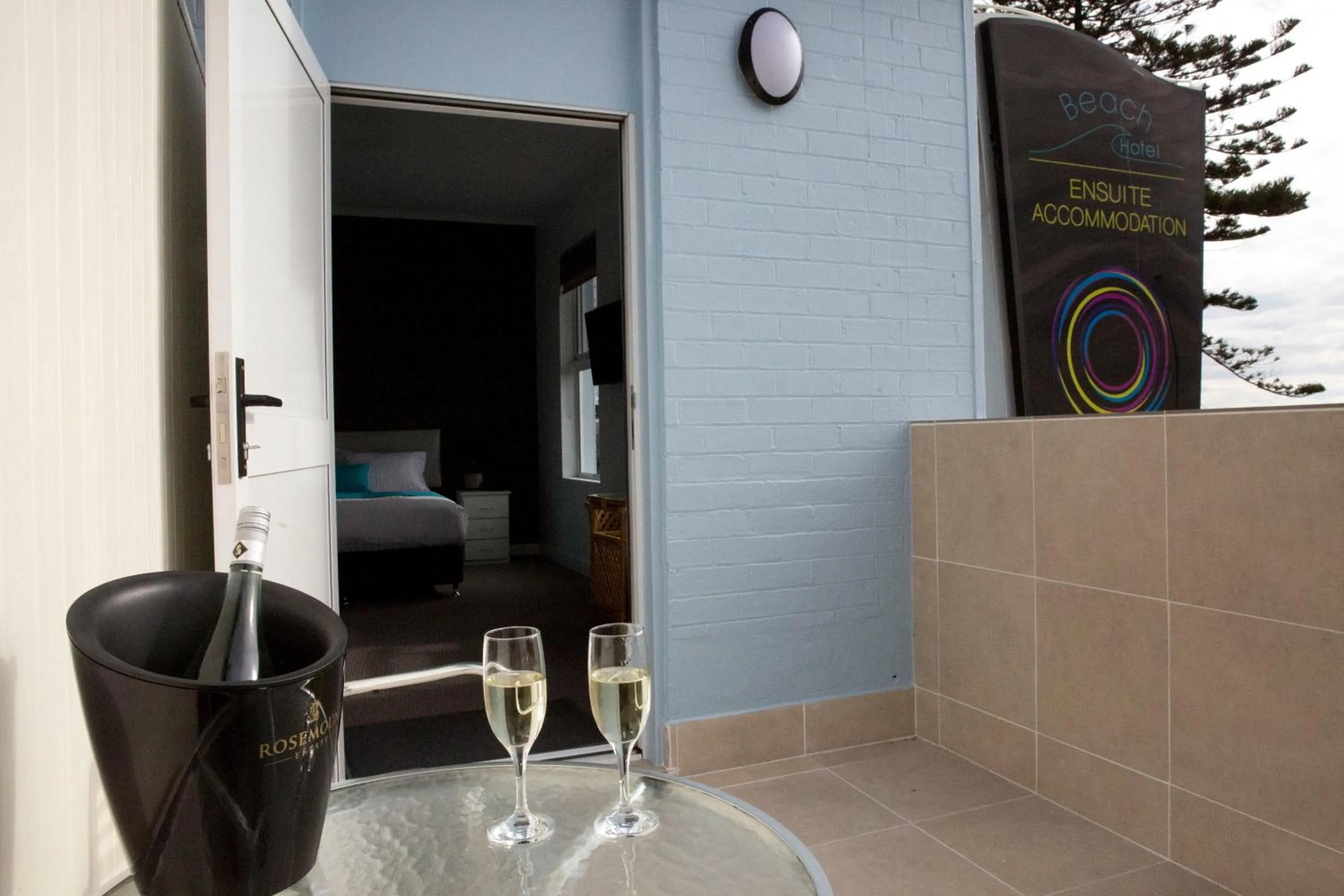 Patio in Beach Hotel