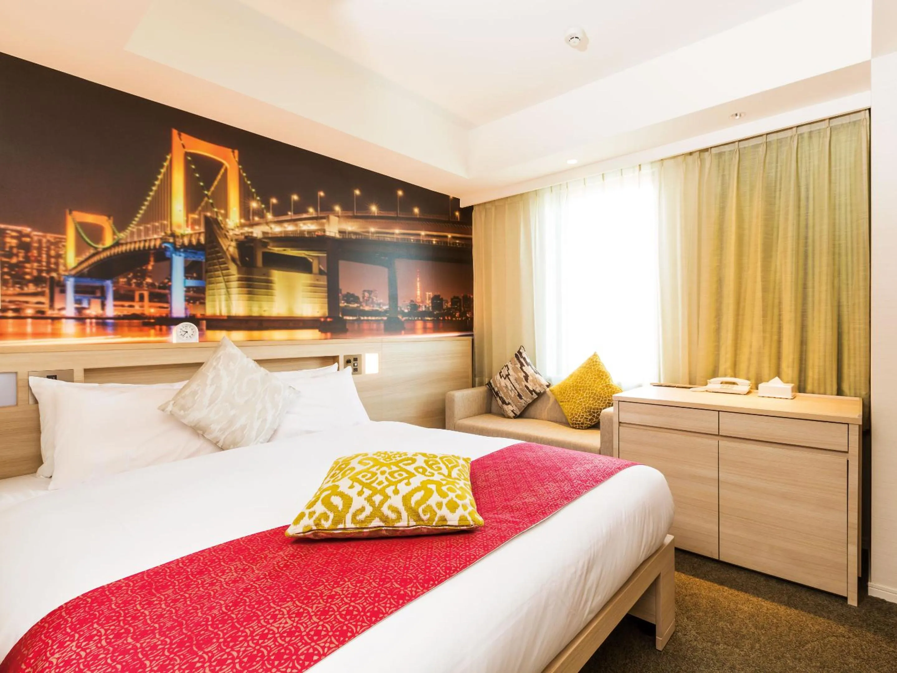 Photo of the whole room, Bed in Hotel JAL City Haneda Tokyo West Wing