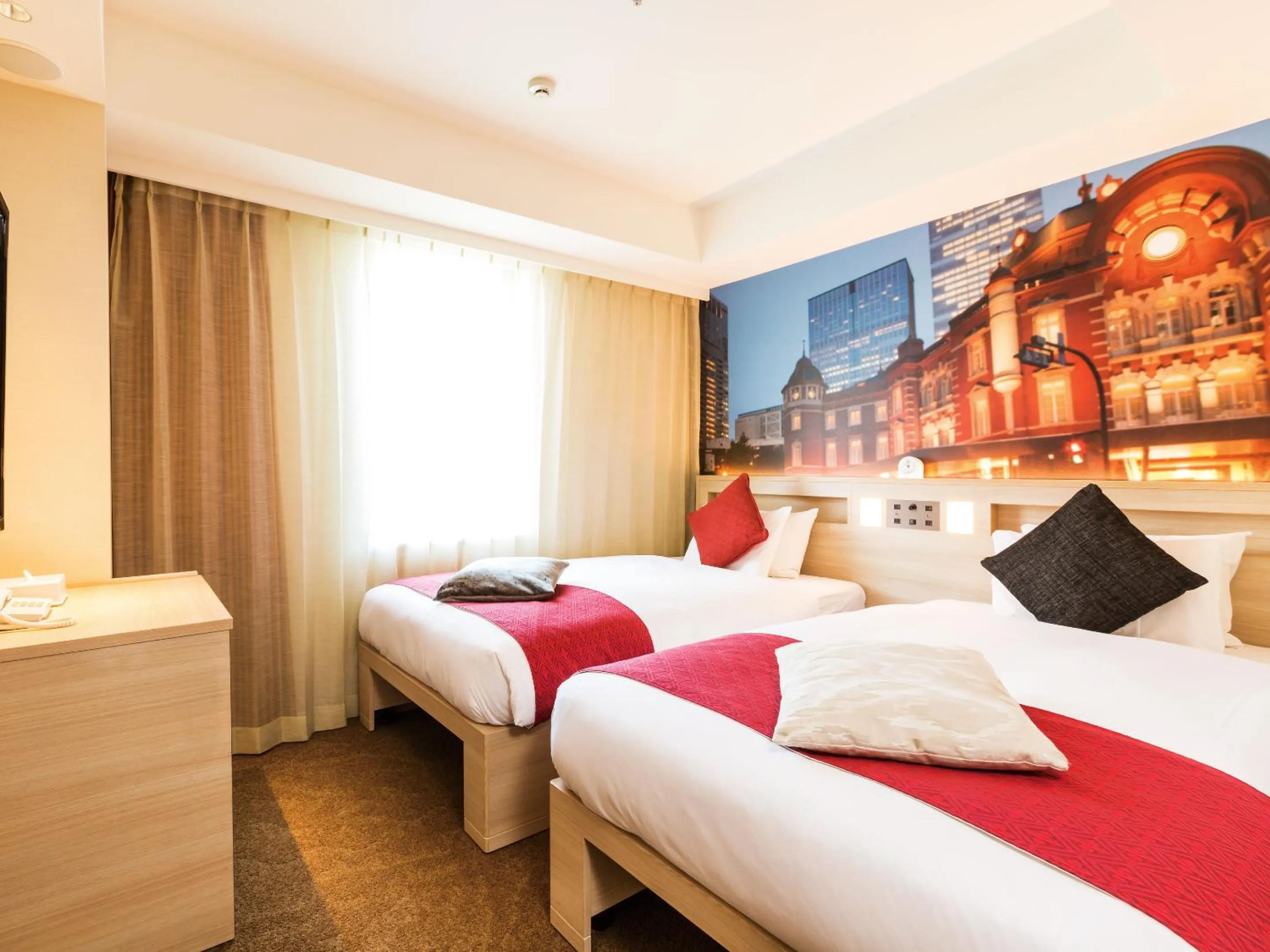 Photo of the whole room, Bed in Hotel JAL City Haneda Tokyo West Wing