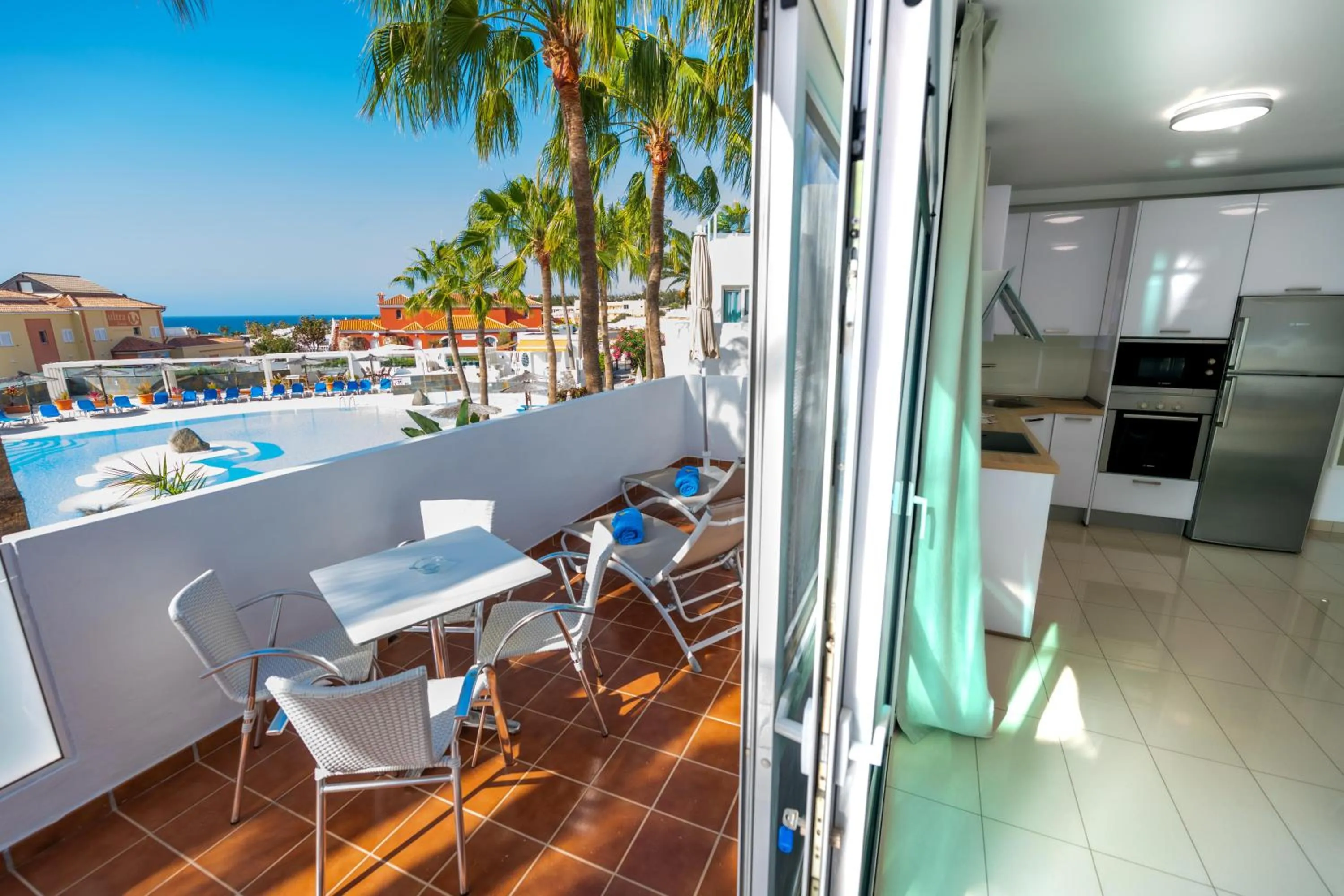 Balcony/Terrace in Bahia Calma Beach
