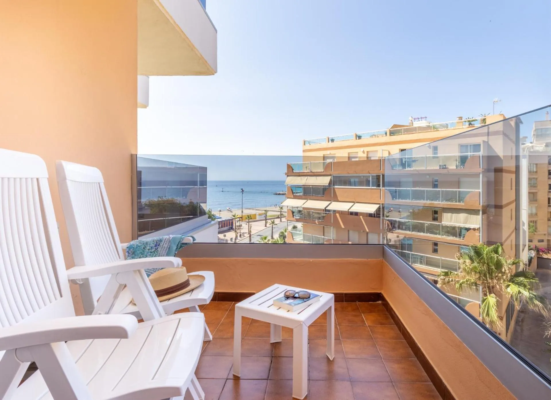 Balcony/Terrace in Hotel Angela - Adults Recommended