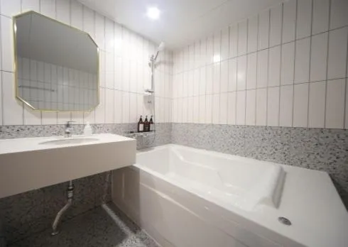 Bathroom in The Stone Bridge Hotel Sasang