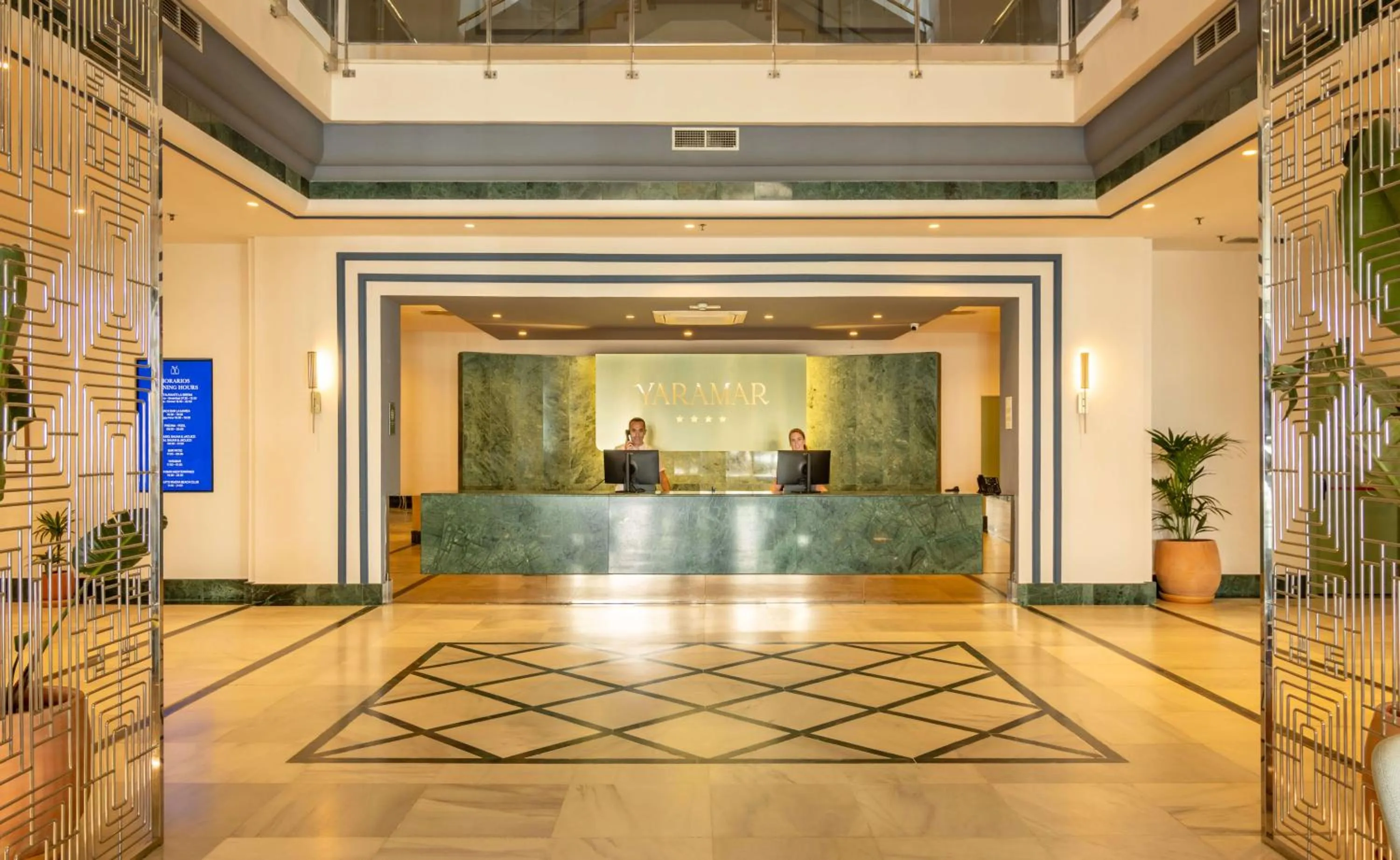 Lobby or reception in Hotel Yaramar - Adults Recommended