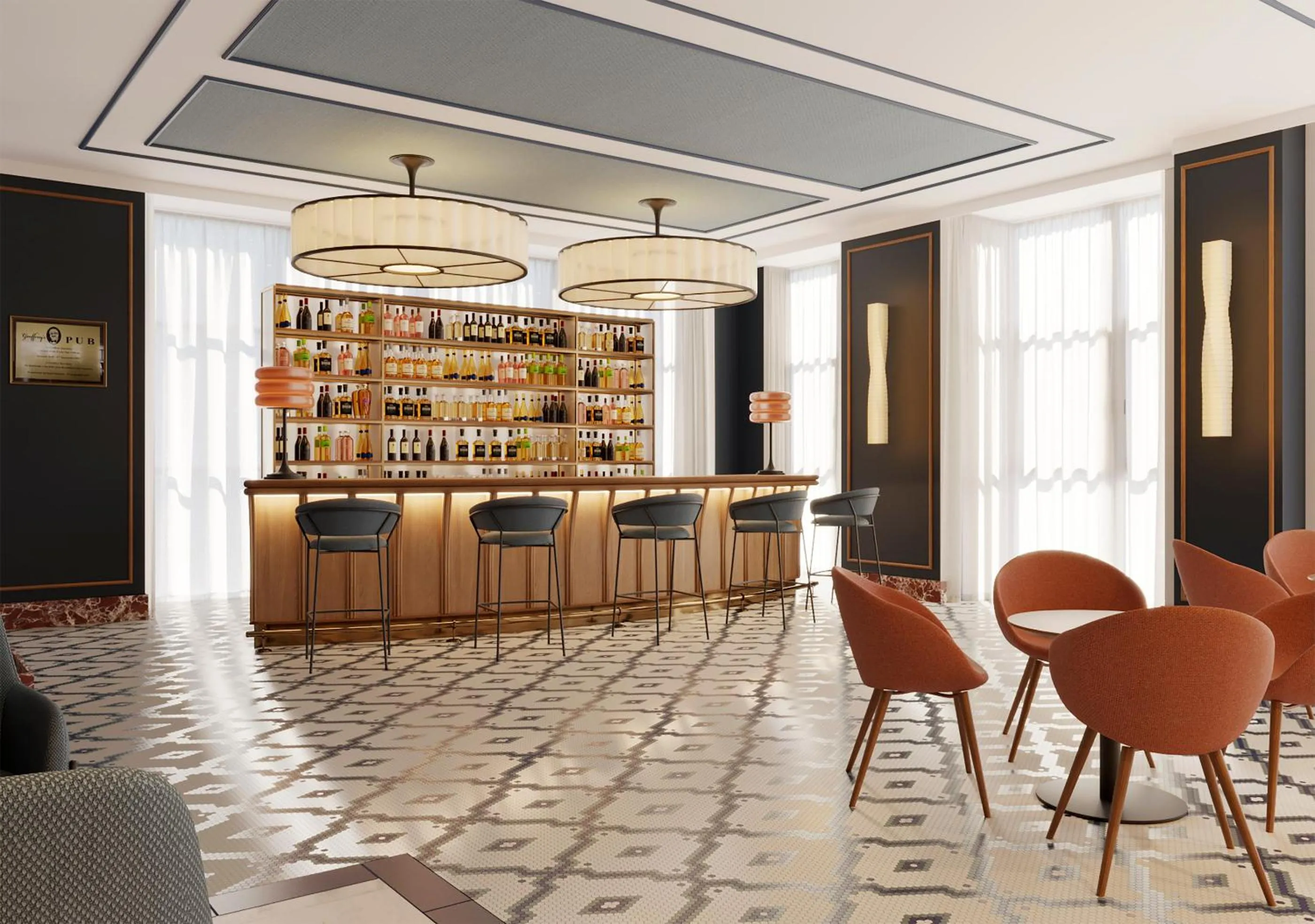 Lounge or bar in Hotel Yaramar - Adults Recommended