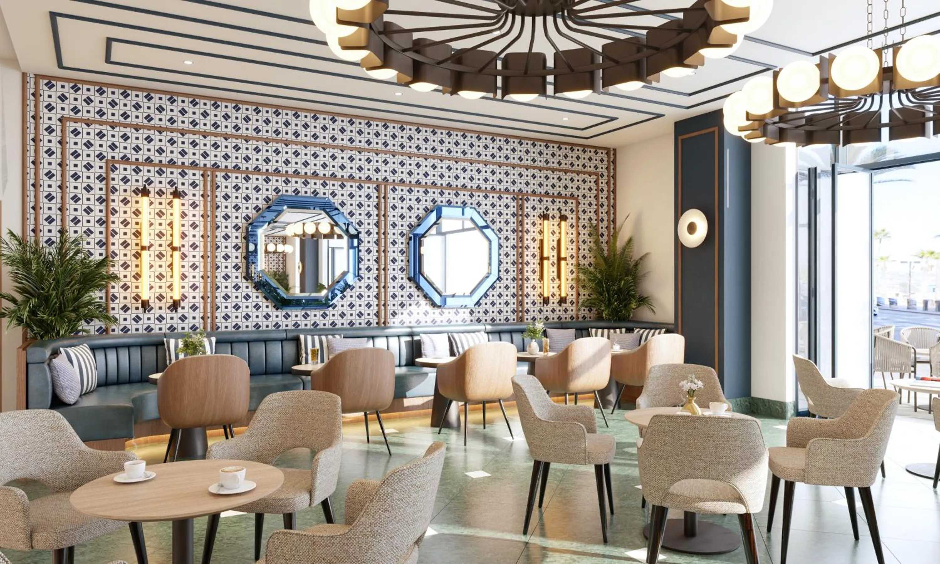 Lounge or bar in Hotel Yaramar - Adults Recommended