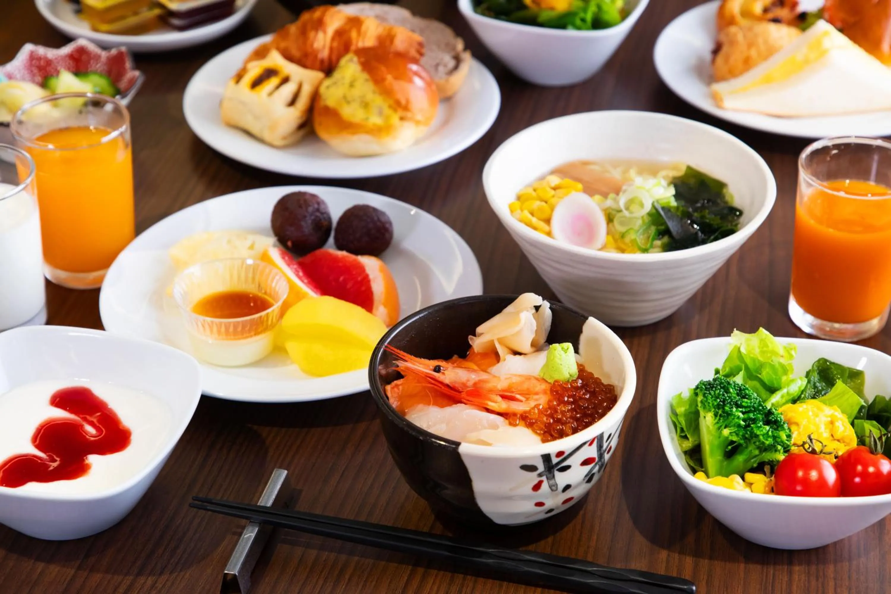 Food in Hakodate Hotel Banso