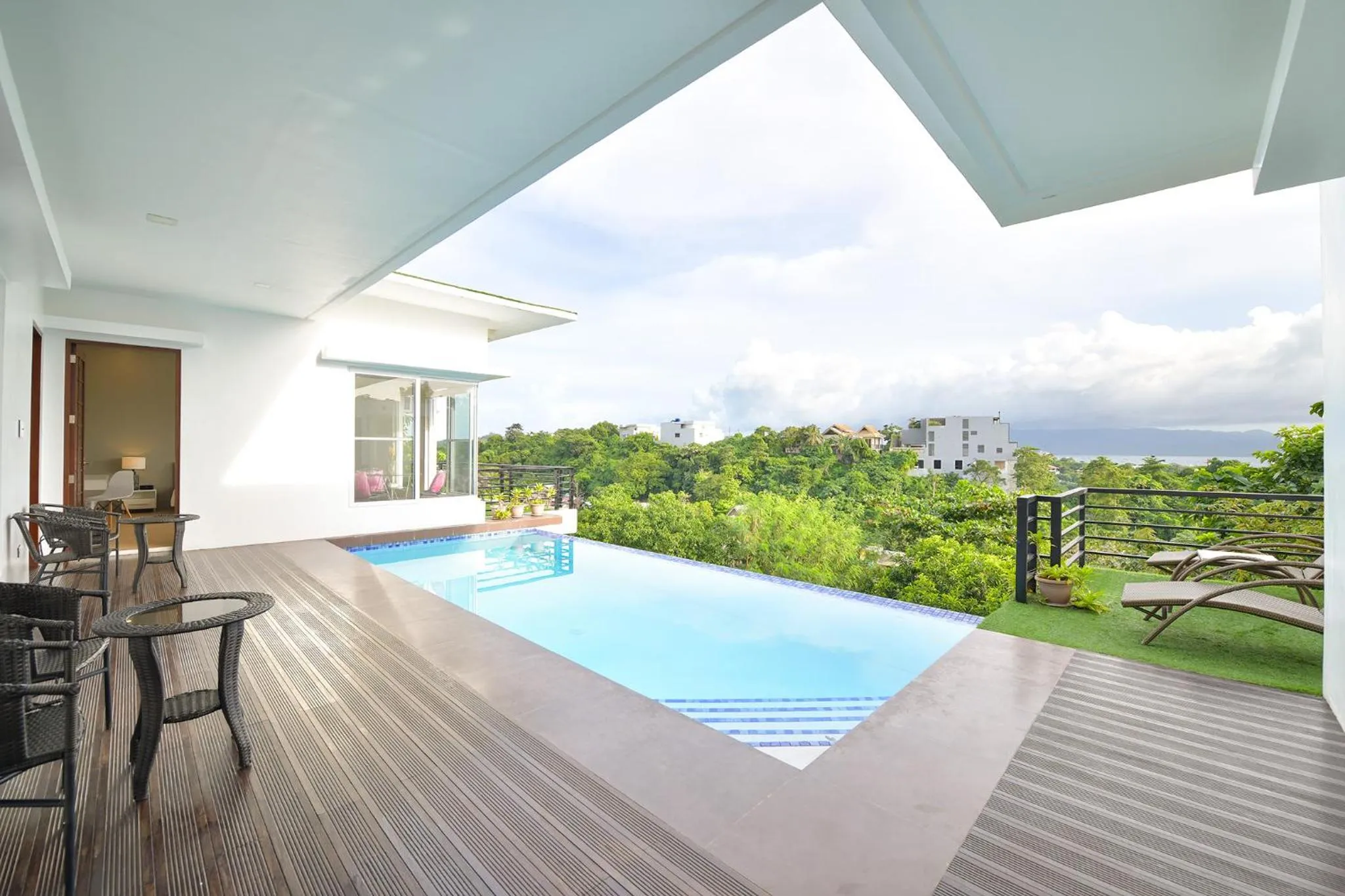 Pool view in One Hagdan Villas