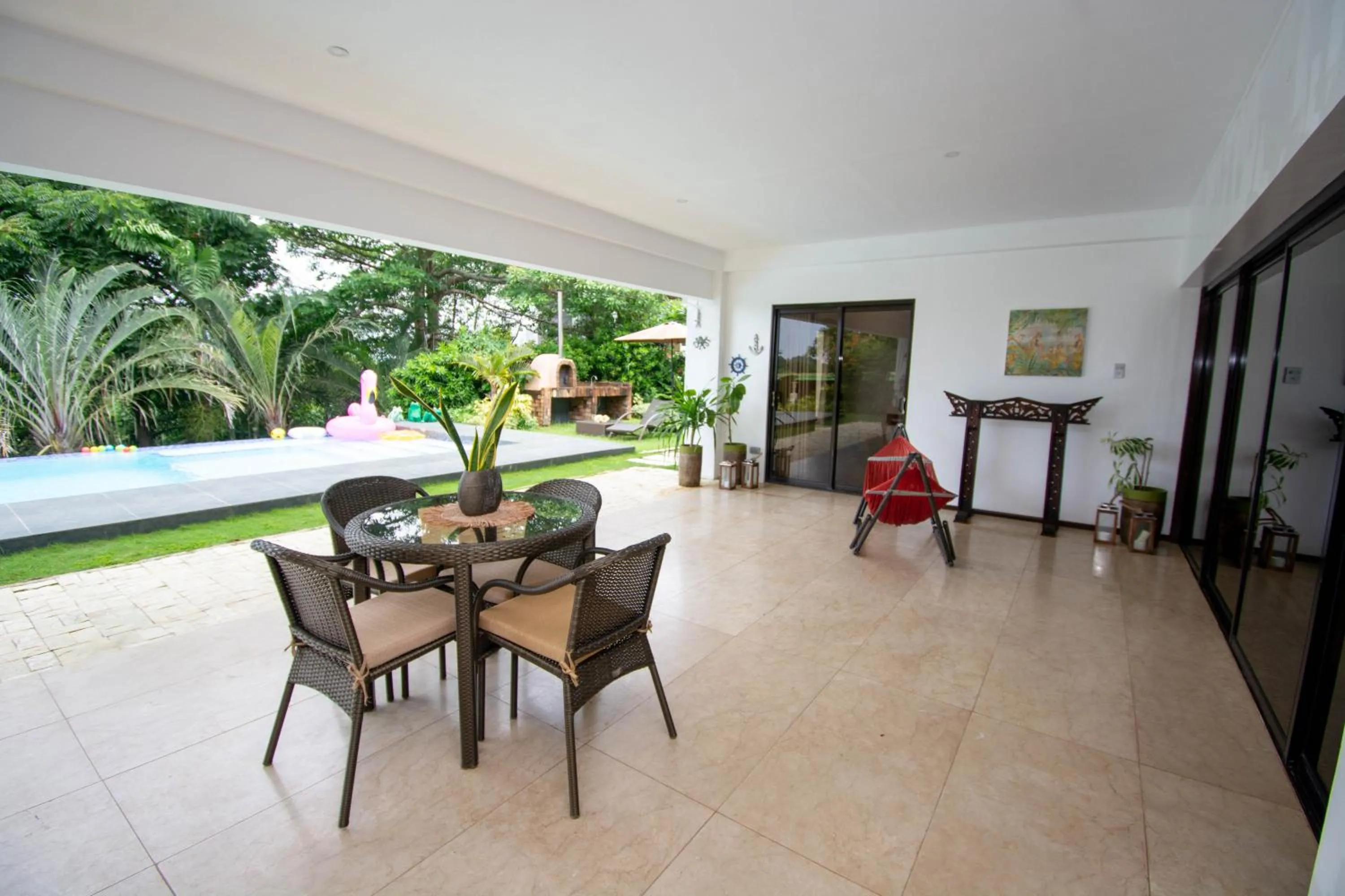 Pool view in One Hagdan Villas