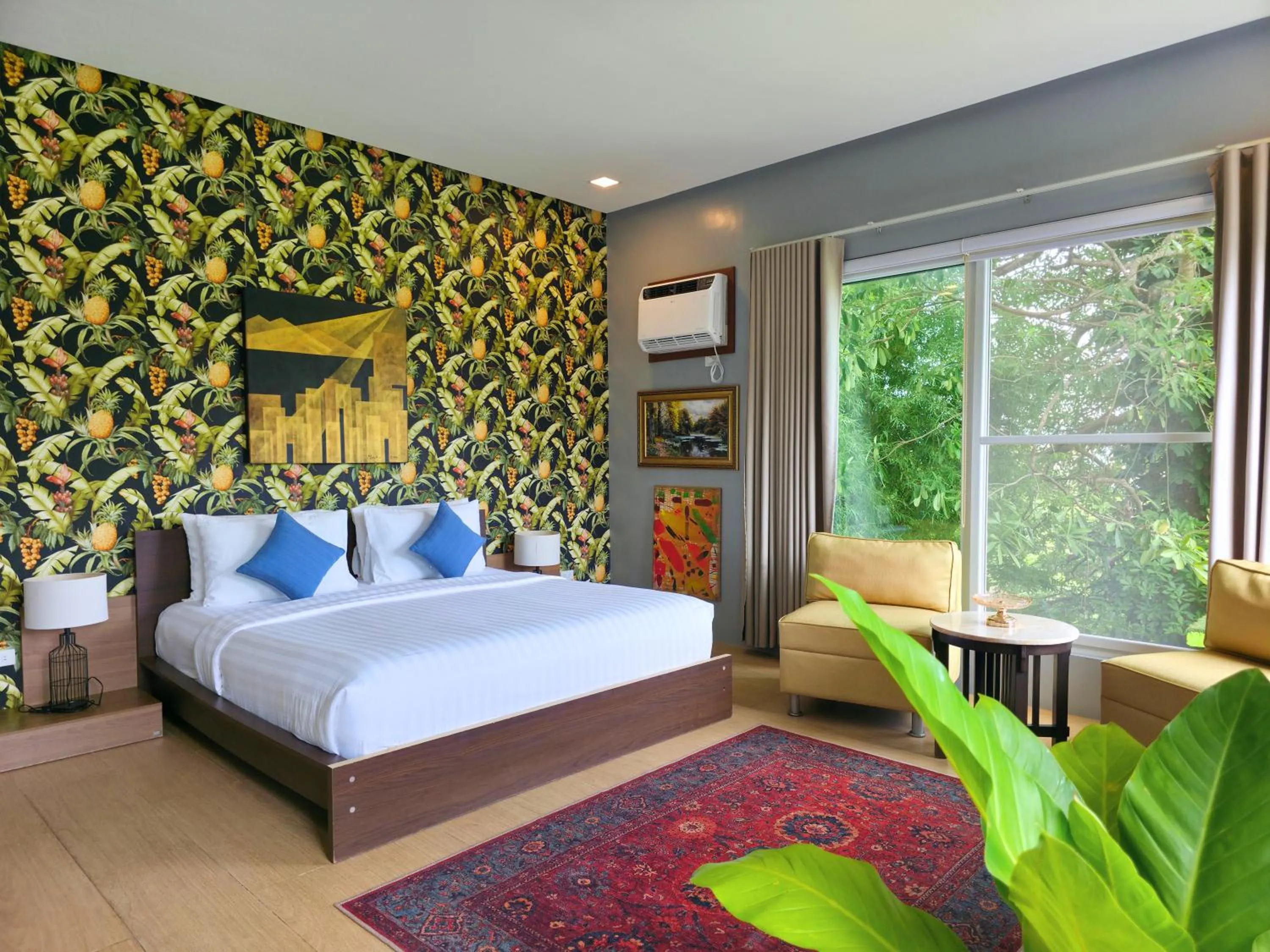 Bedroom, Bed in One Hagdan Villas