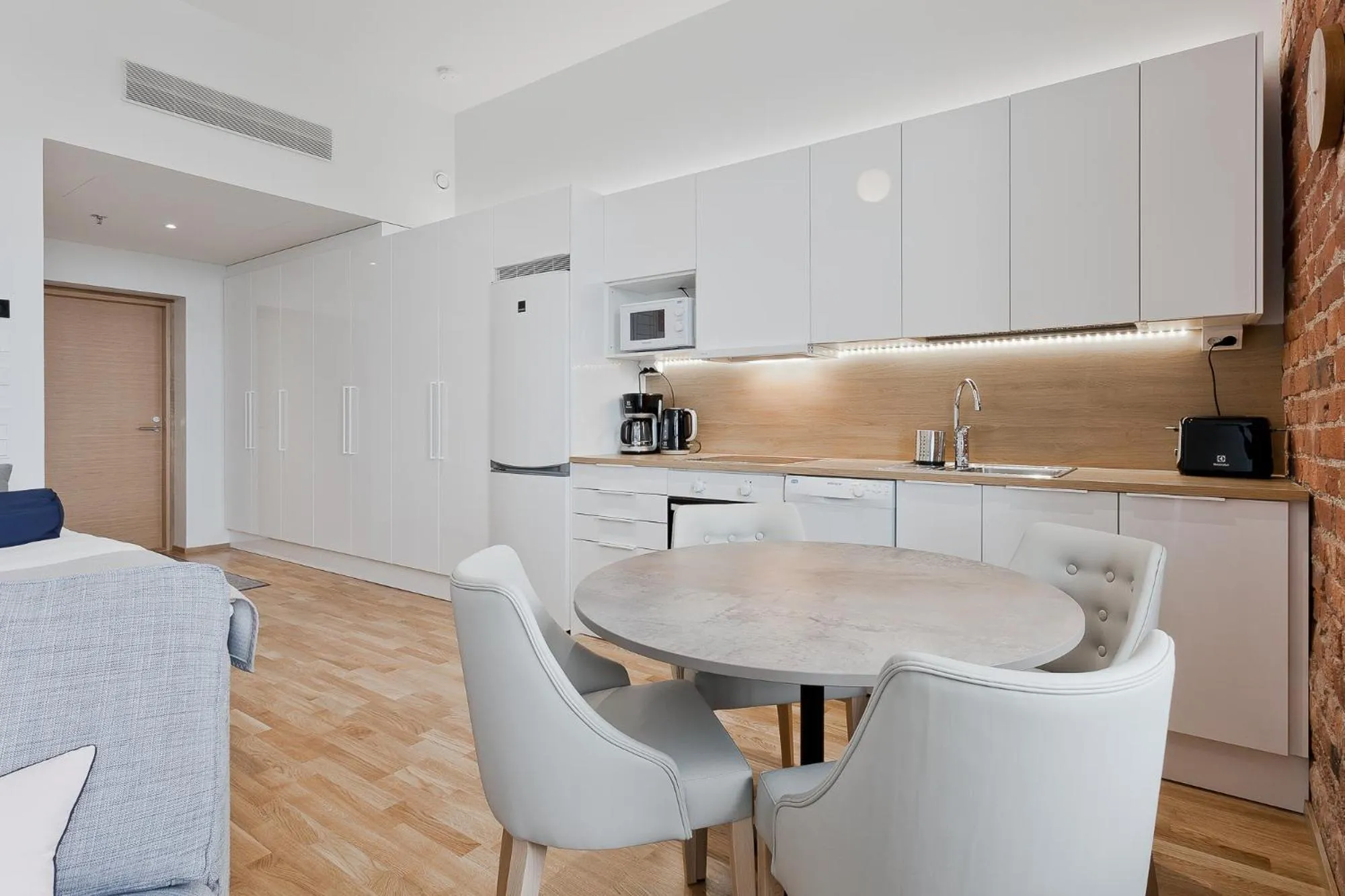 Coffee/tea facilities in Forenom Serviced Apartments Turku Kakolanmäki