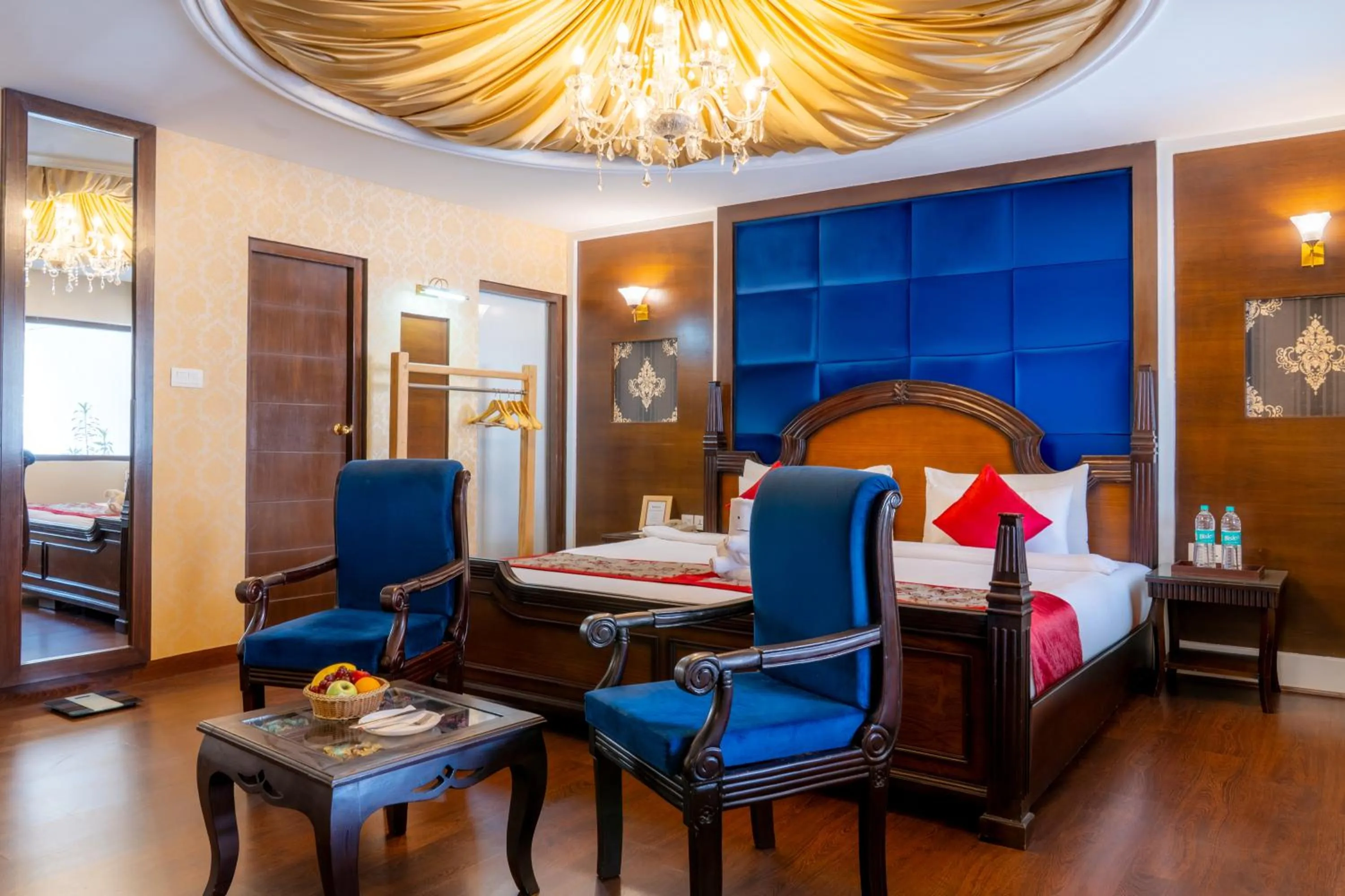 Living room, Bed in Spectrum Resort, Spa & Residences