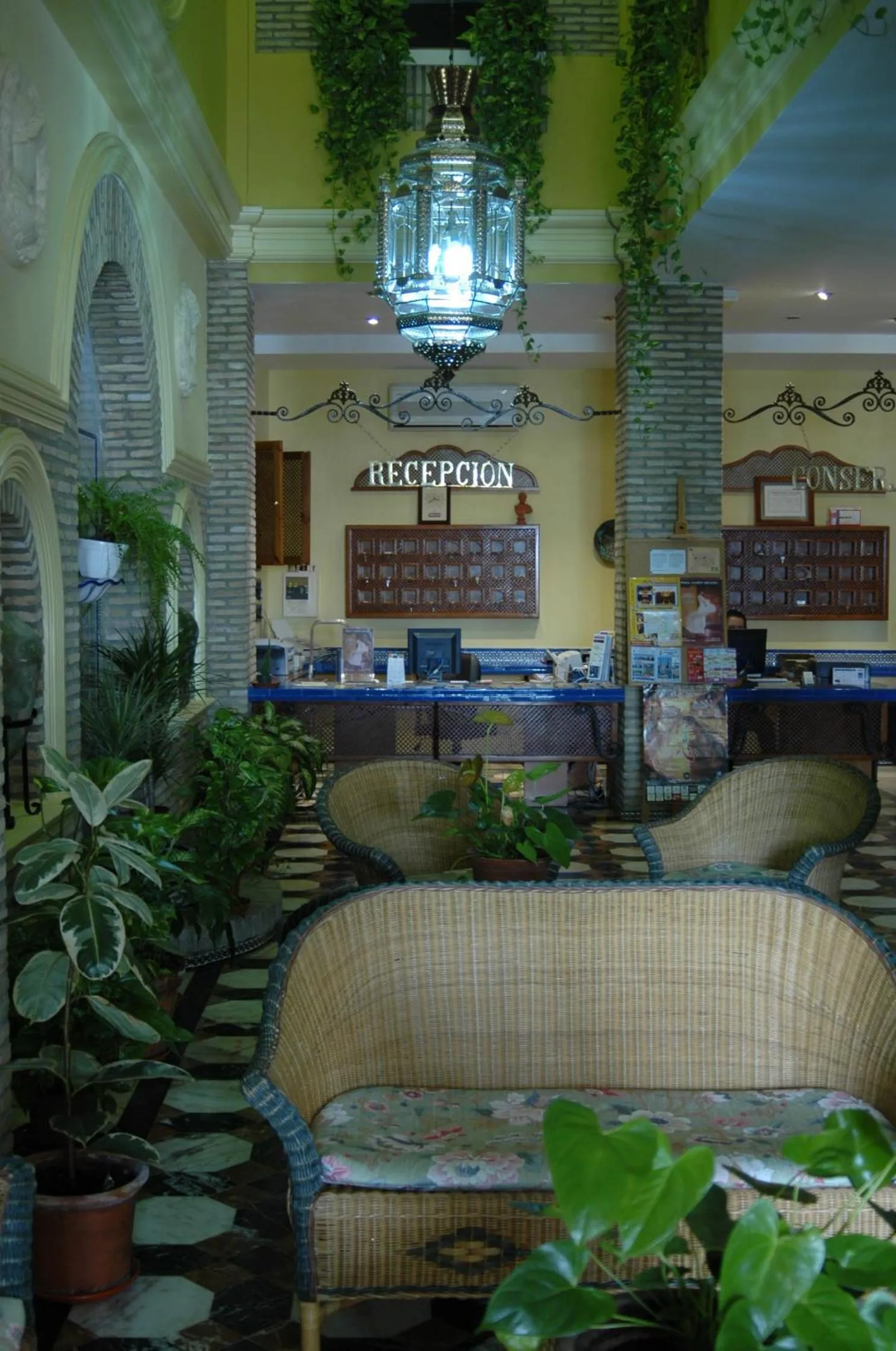 Lobby or reception in Hotel Anfiteatro Romano