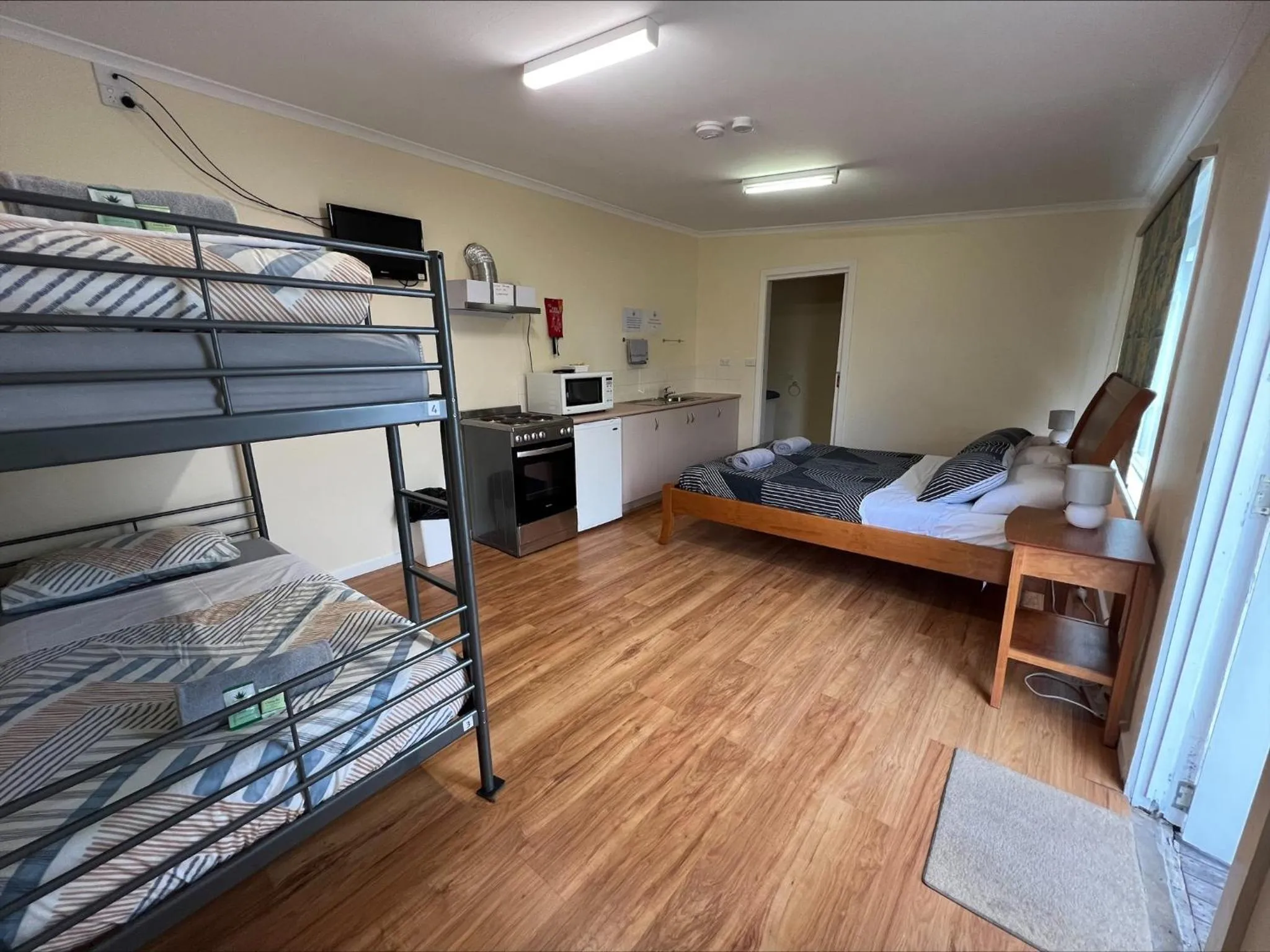 Bed in Turn-in Motel