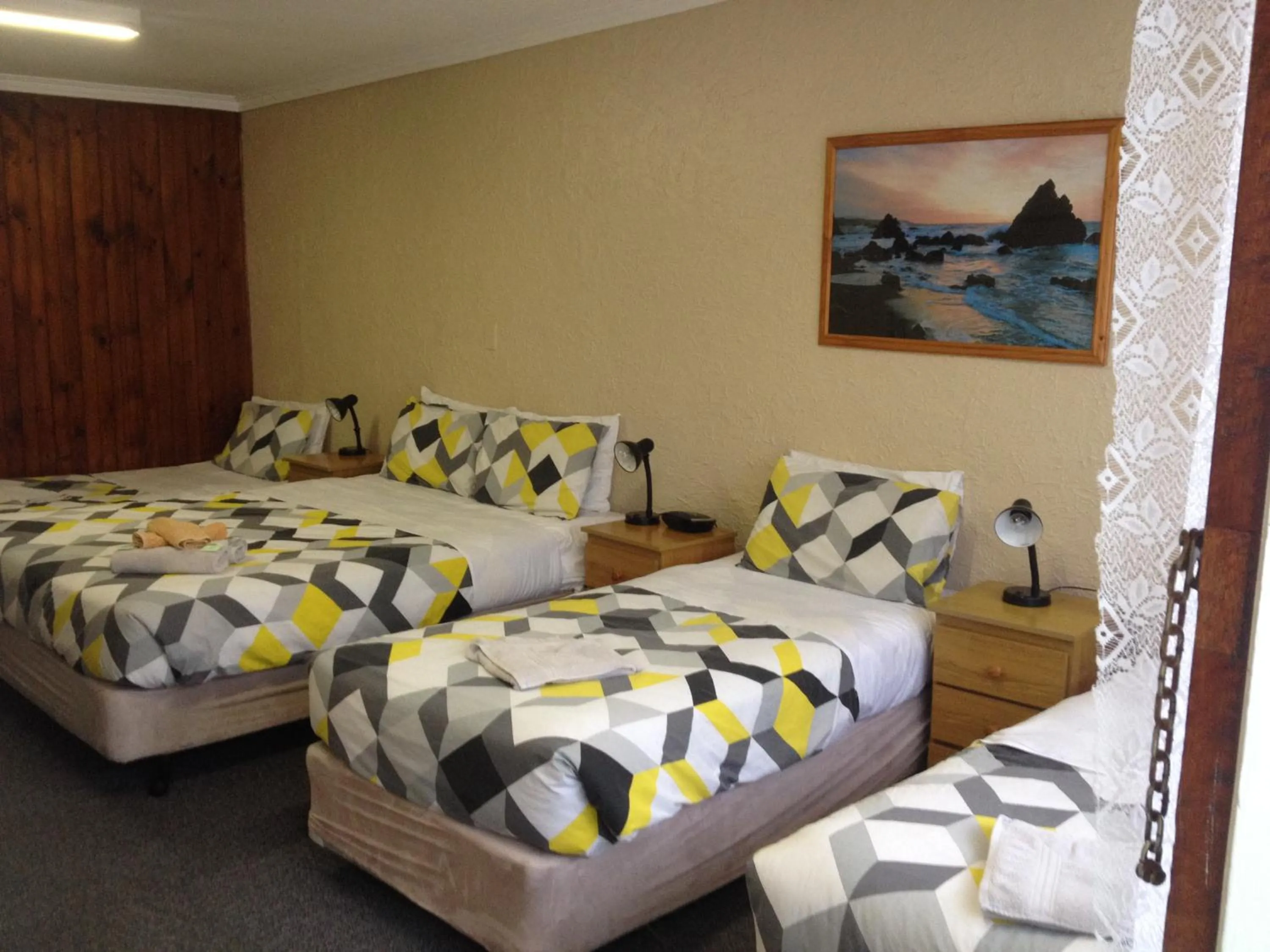 Bed in Turn-in Motel