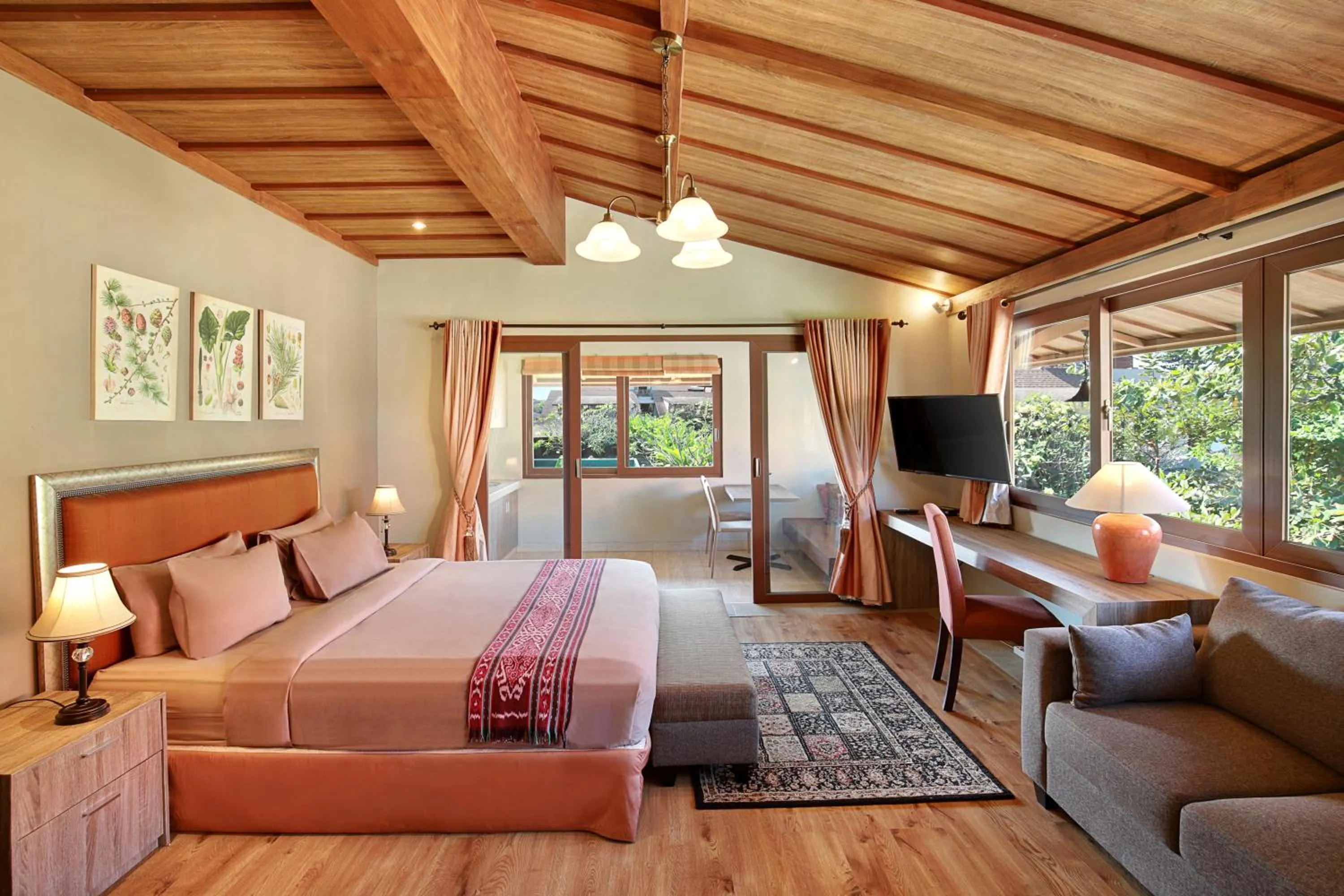 Bedroom in Puri Sabina Bed & Breakfast