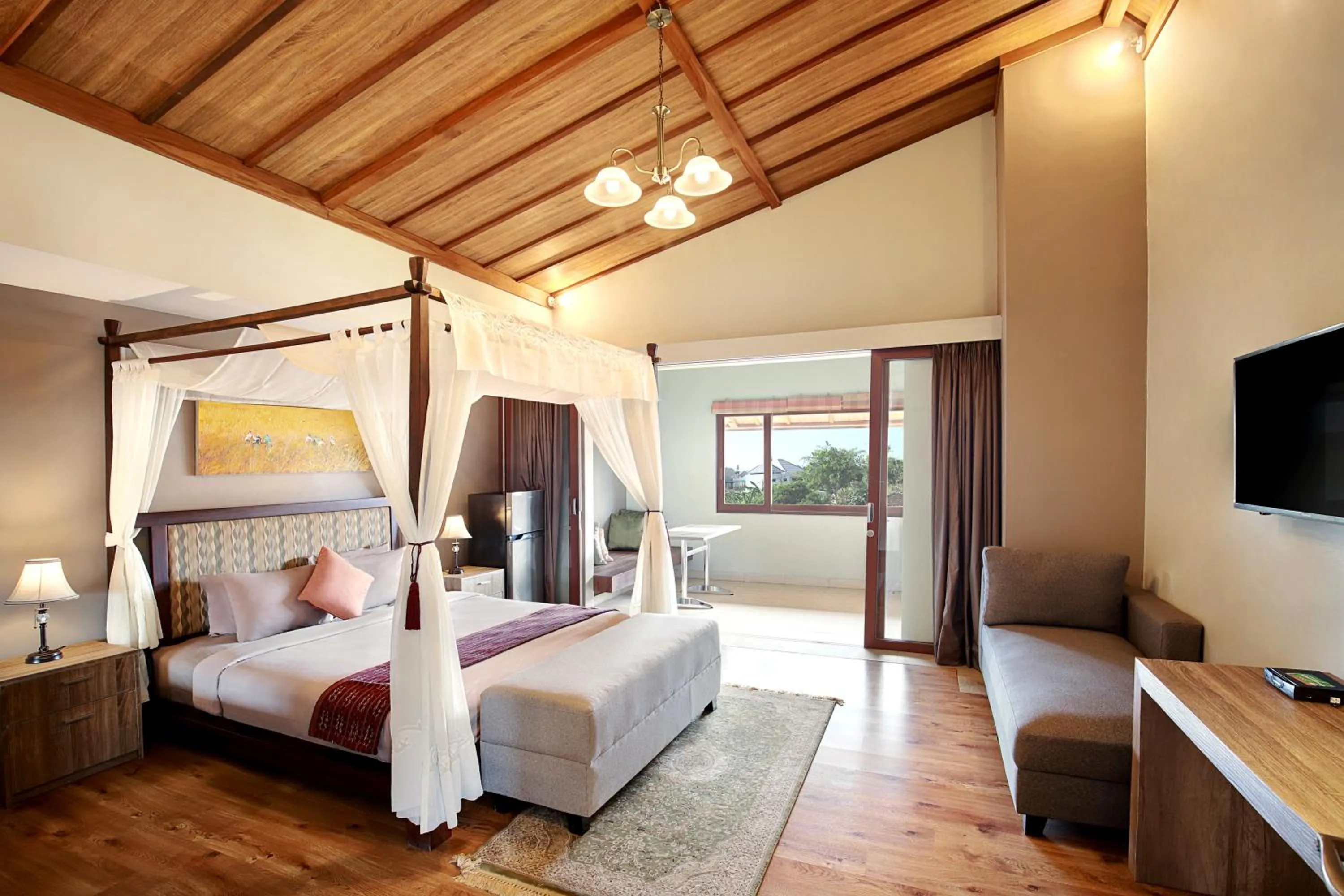 Bedroom, Bed in Puri Sabina Bed & Breakfast