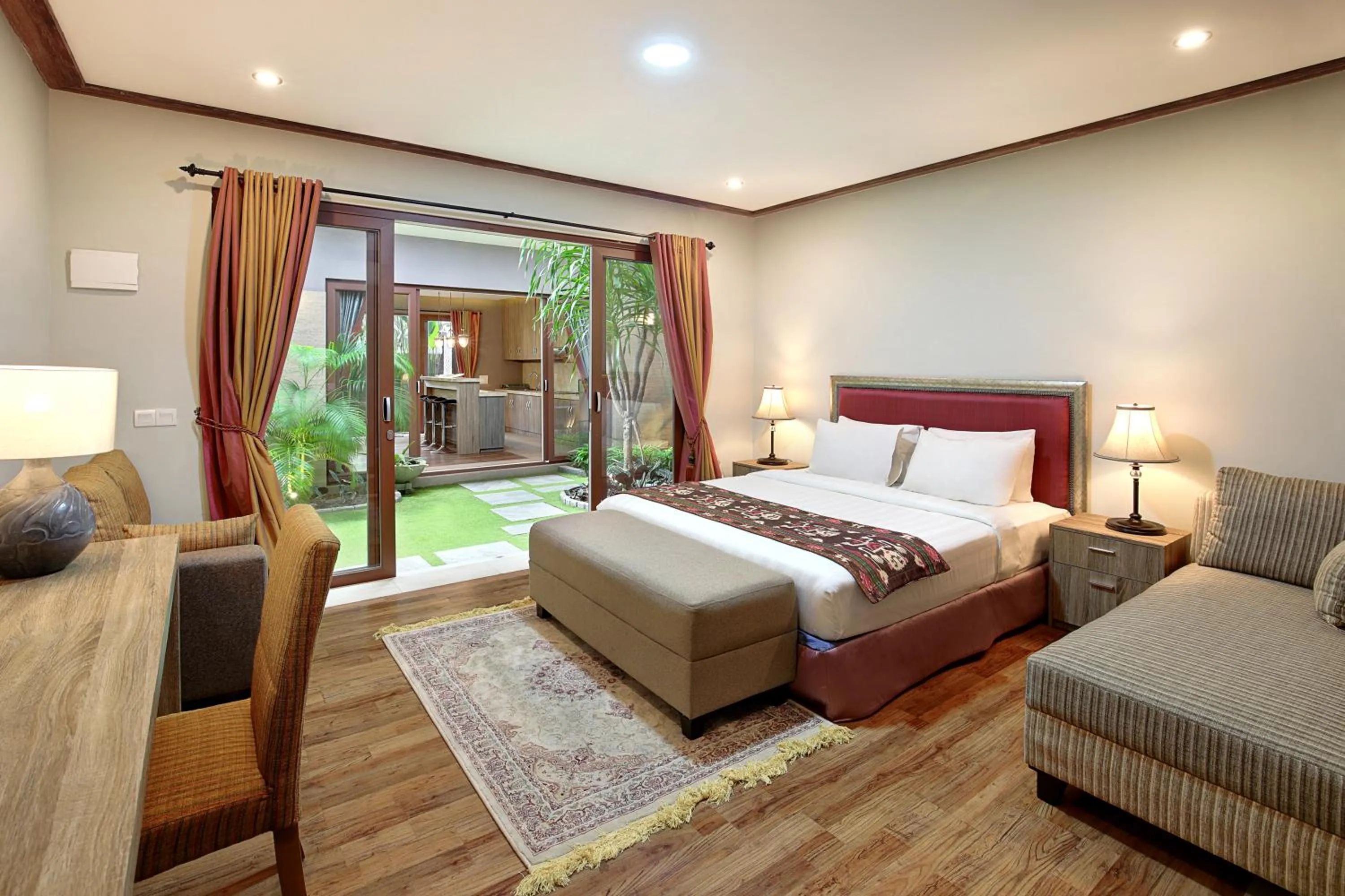 Photo of the whole room, Bed in Puri Sabina Bed & Breakfast
