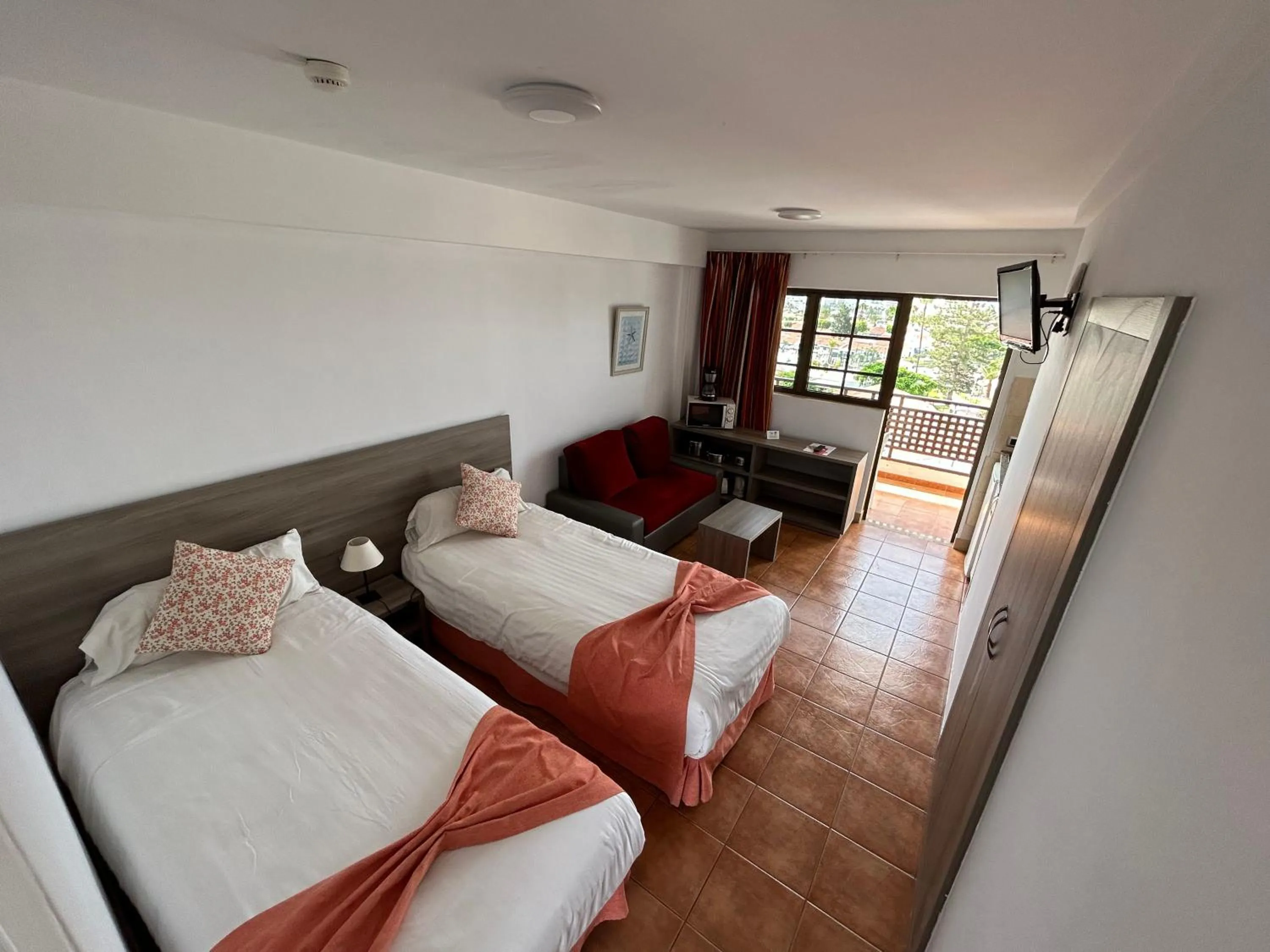 Living room, Bed in Parquemar