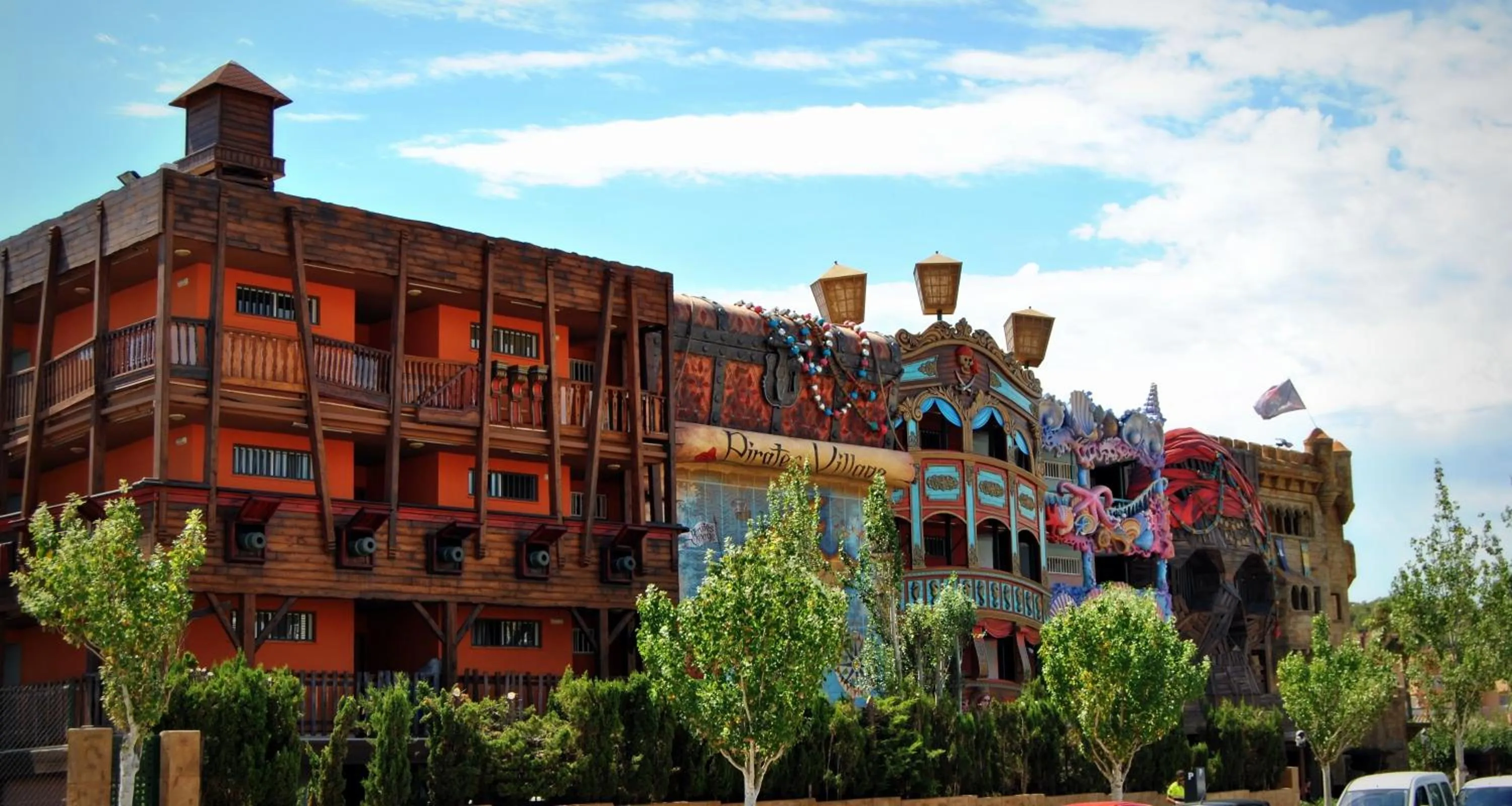 Facade/entrance in Pirates Village