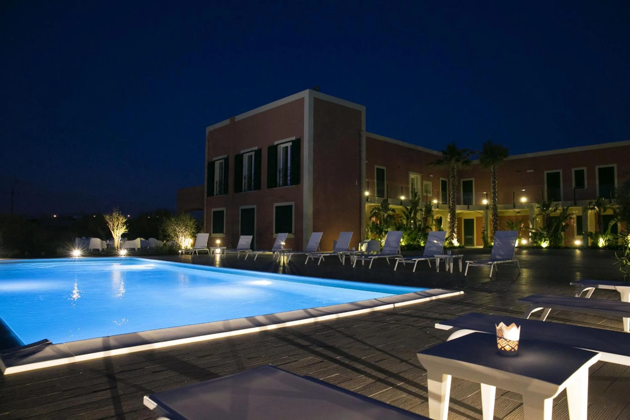 Patio in Corte Olea Resort