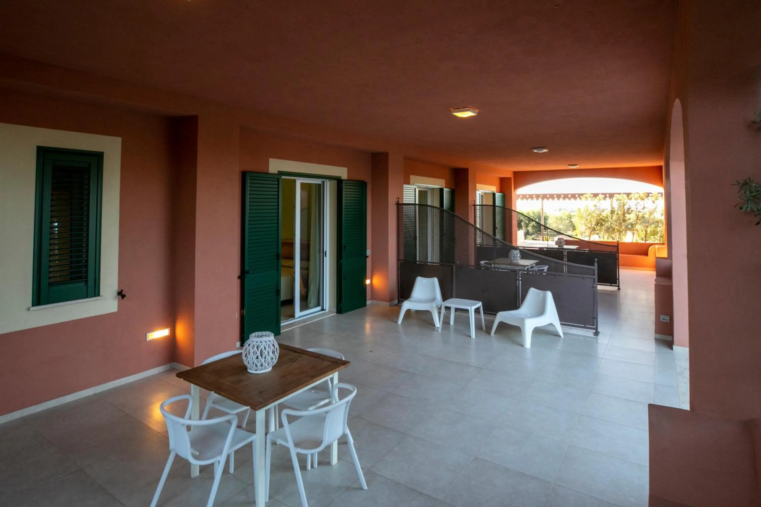 Patio in Corte Olea Resort