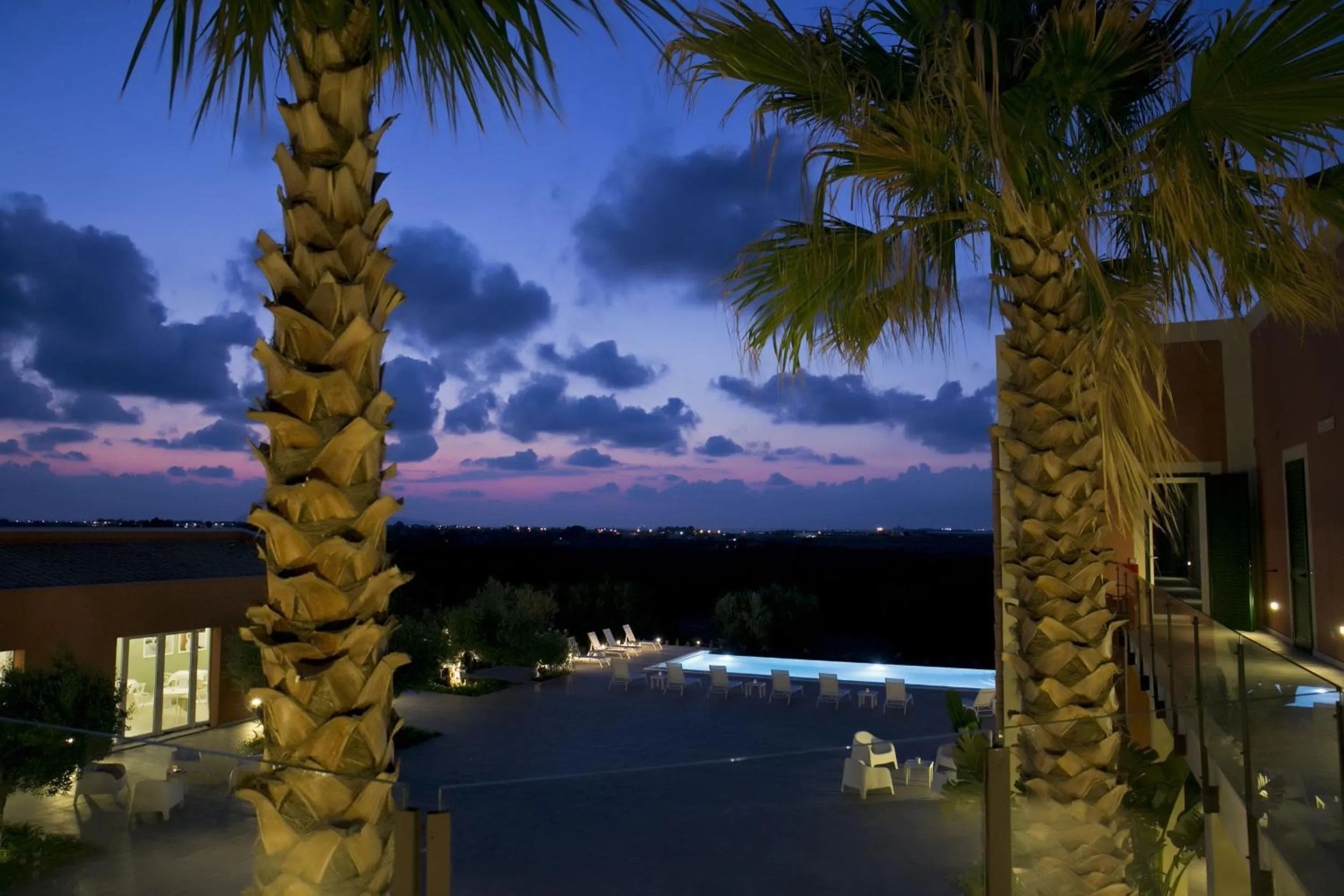Patio in Corte Olea Resort