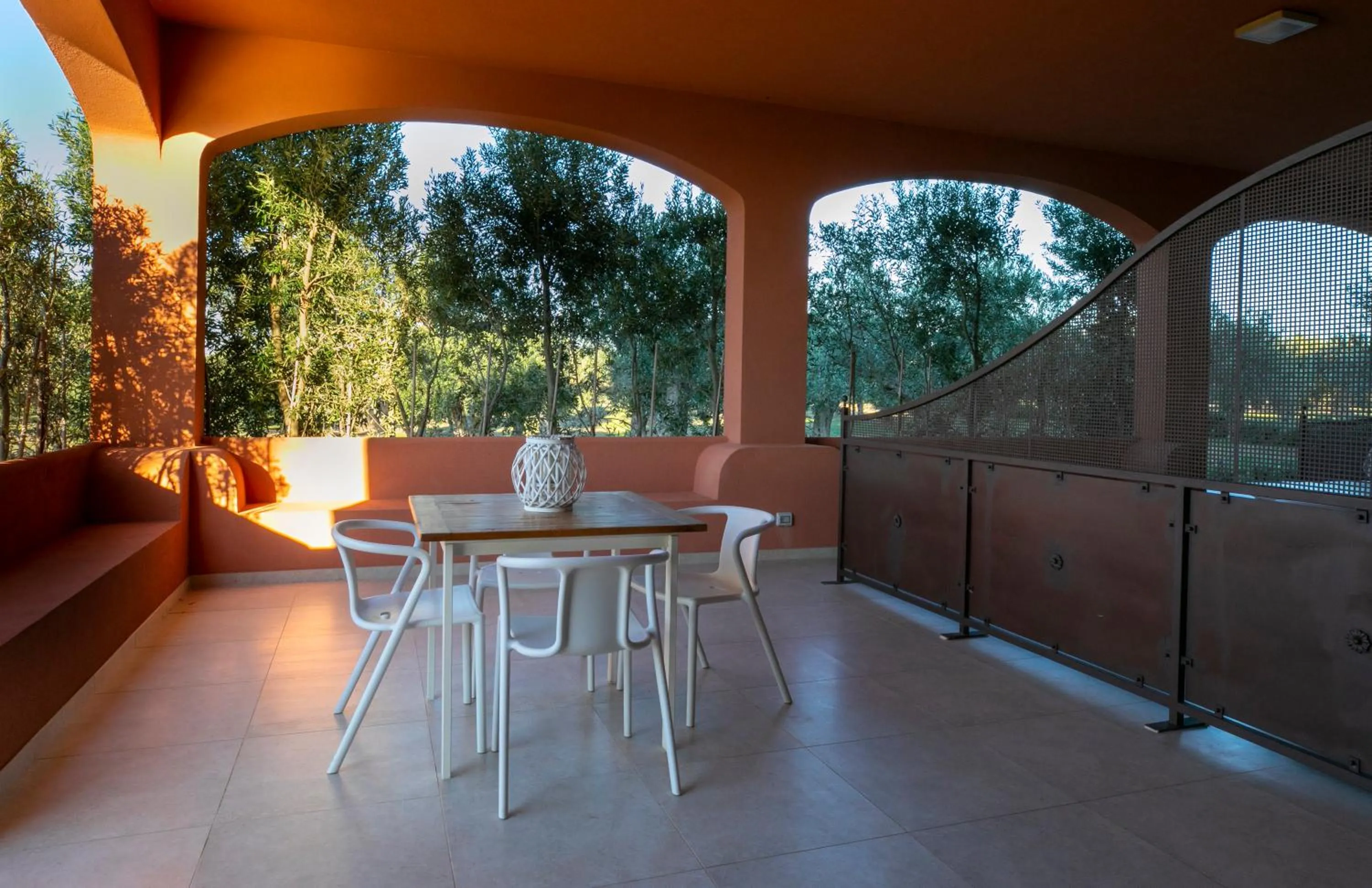 Patio in Corte Olea Resort