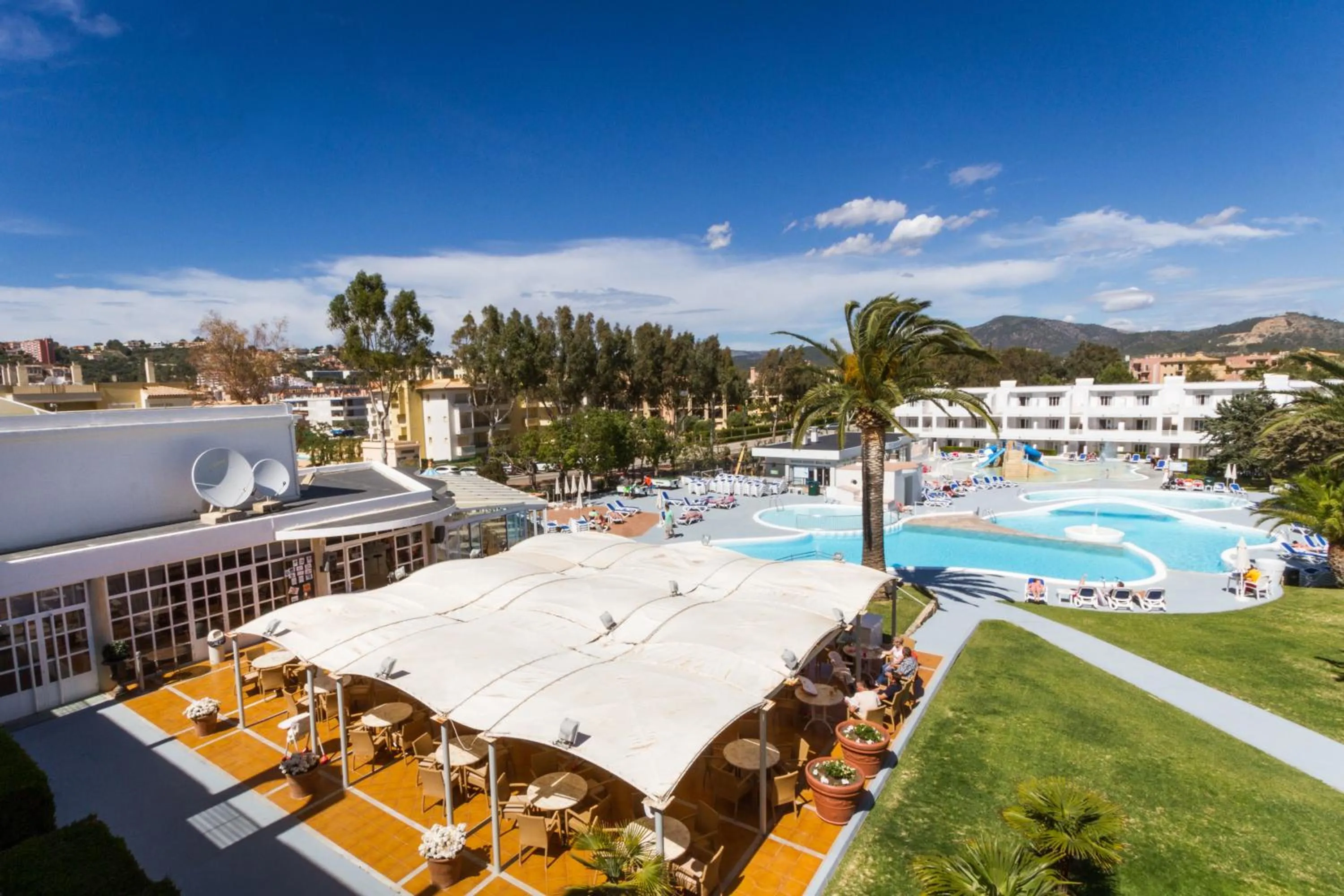 Balcony/Terrace in Jutlandia Family Resort