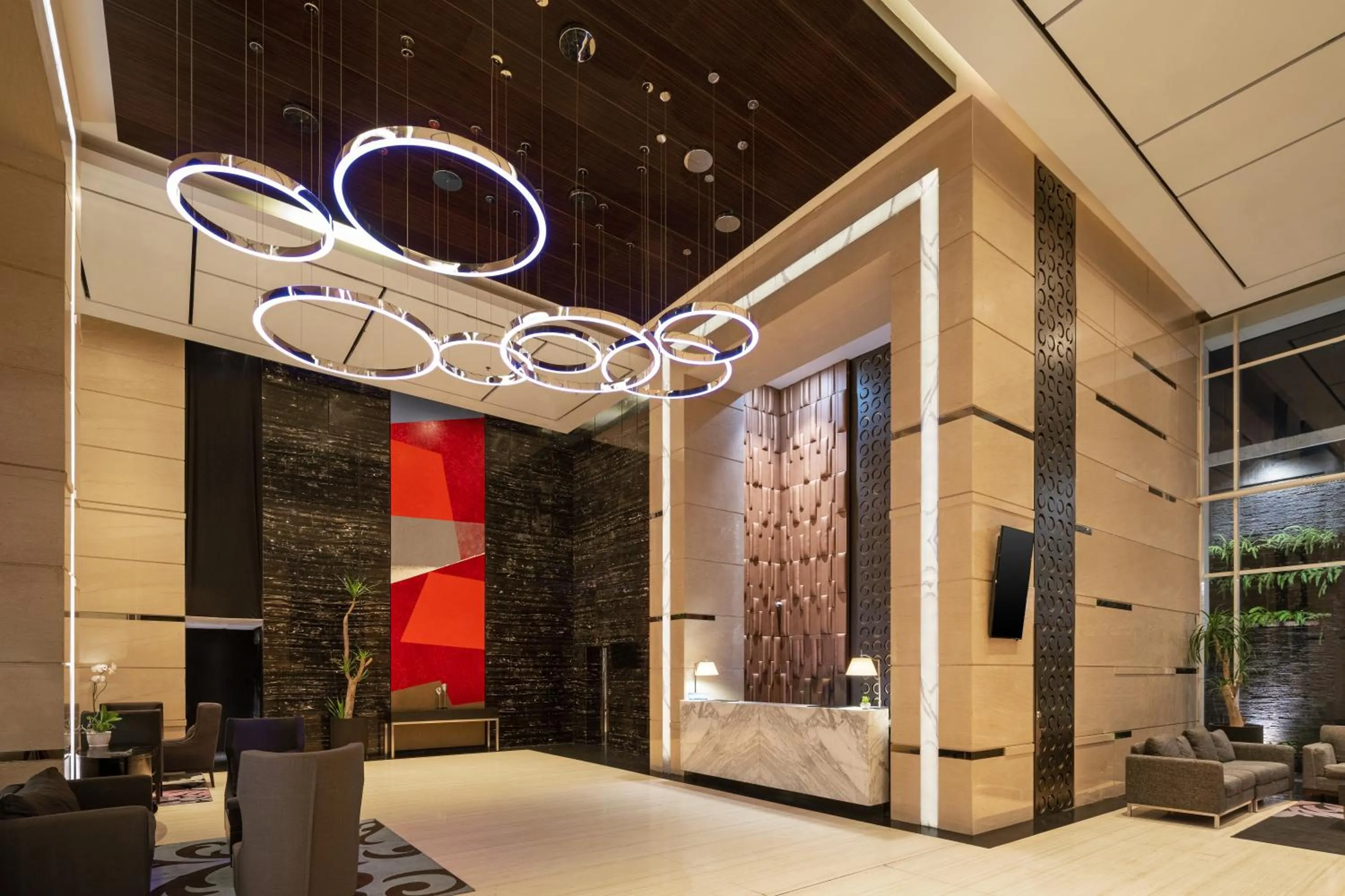 Lobby or reception in Melia Makassar
