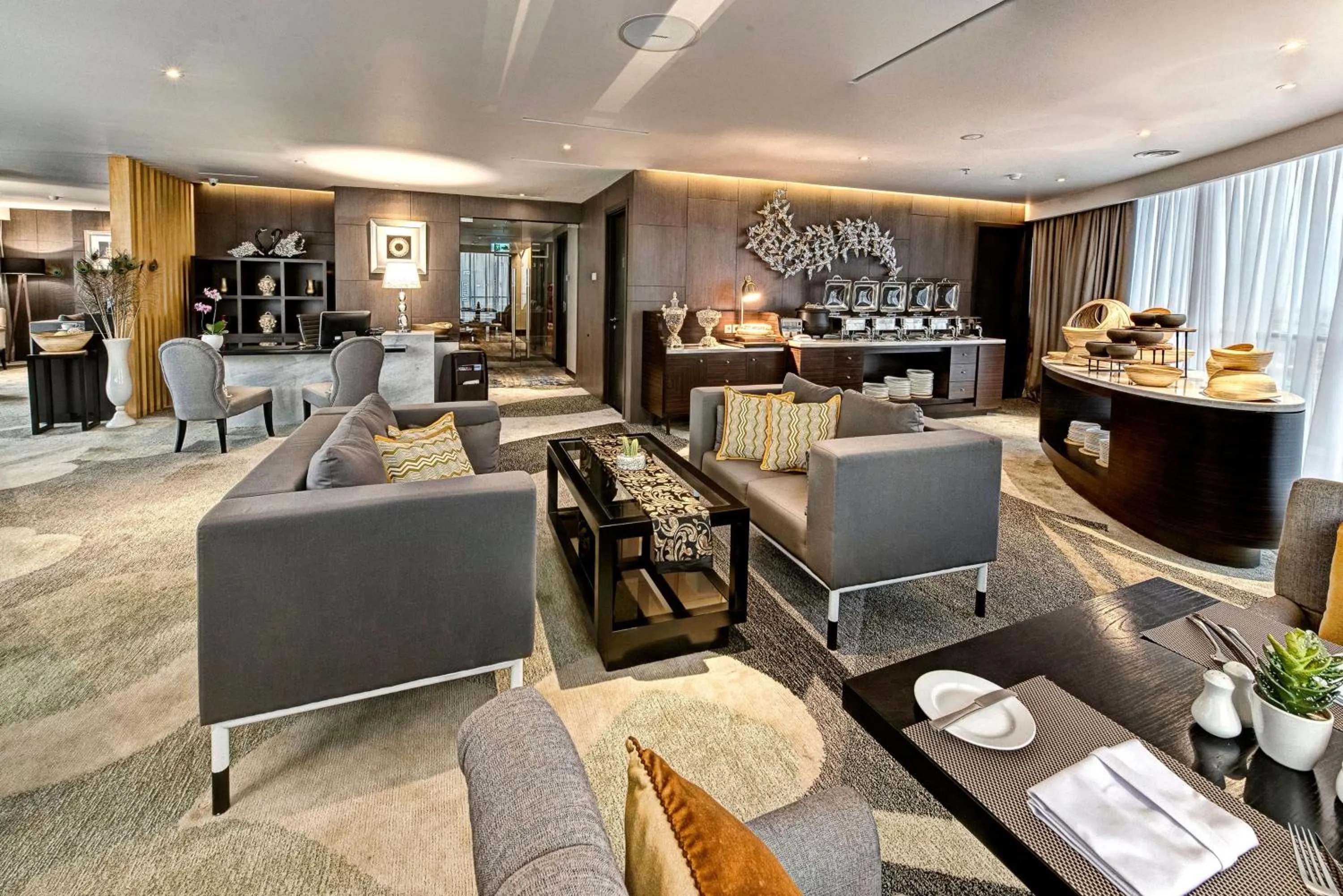 Kitchen or kitchenette in Meliá Makassar