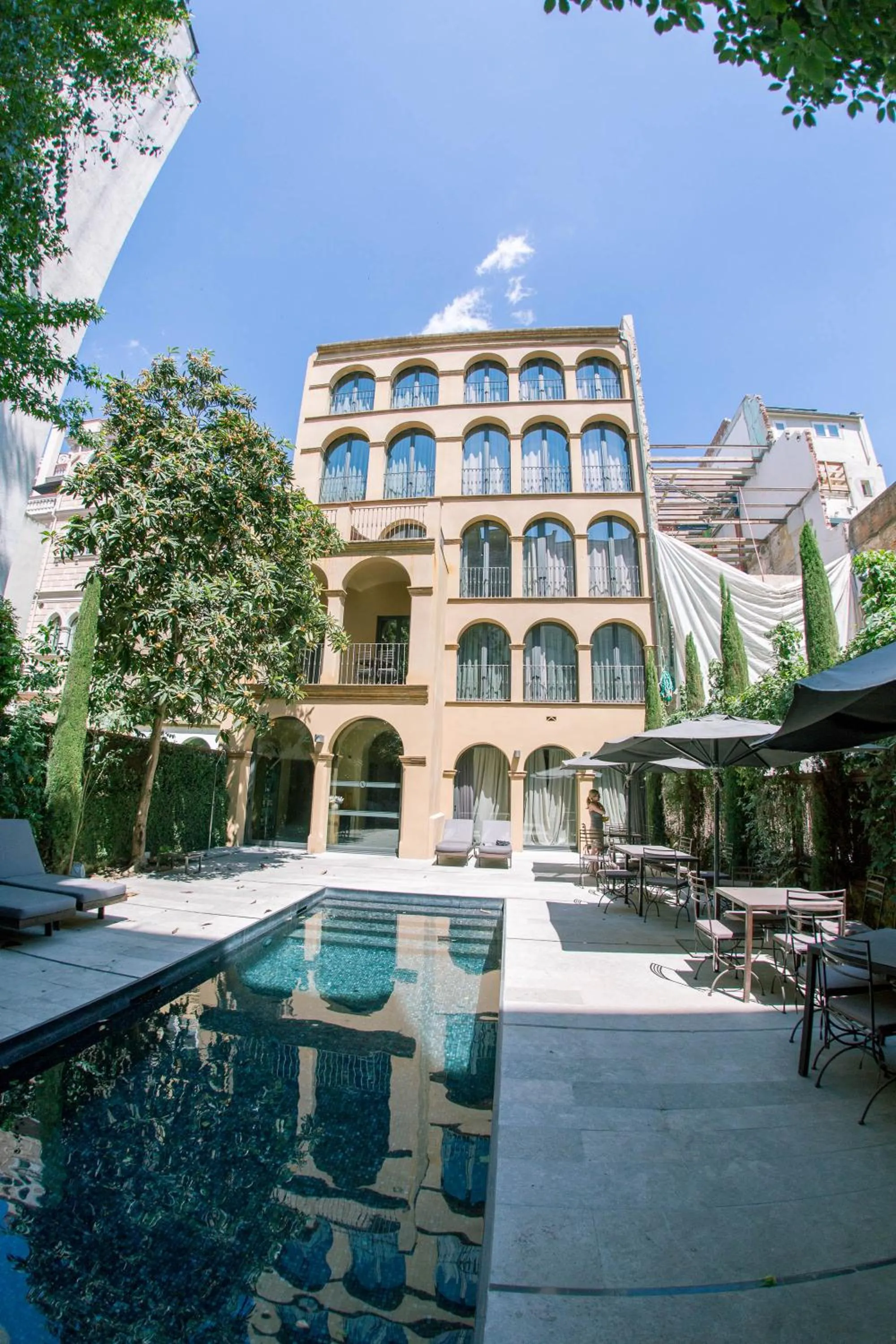 Patio in Hotel Nord 1901