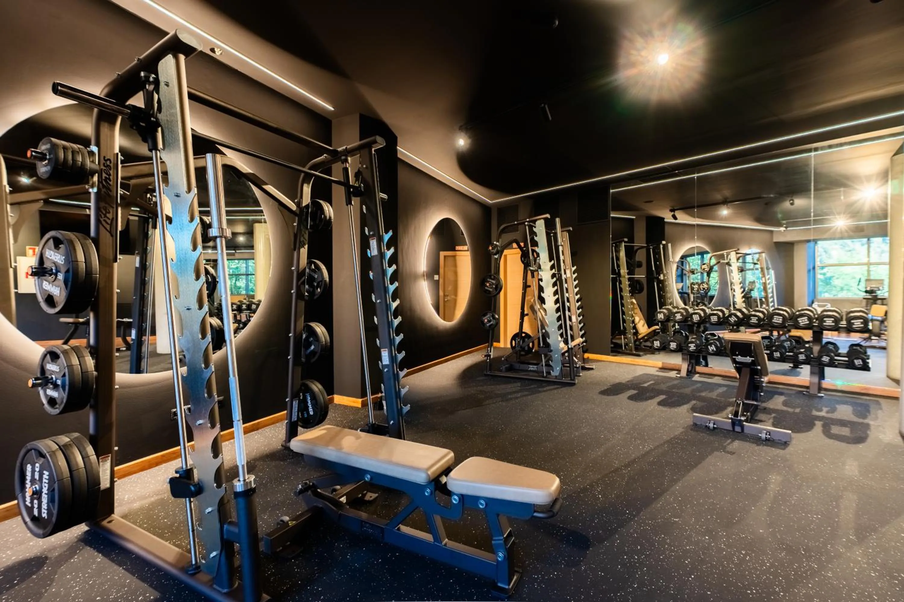 Fitness centre/facilities in Spirit Hotel Gran Bilbao