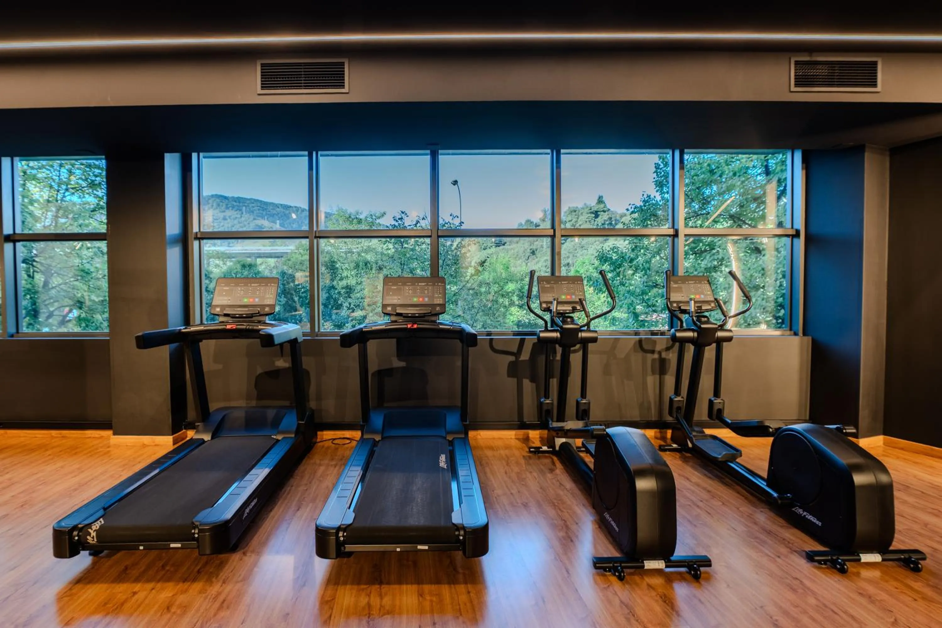 Fitness centre/facilities in Spirit Hotel Gran Bilbao