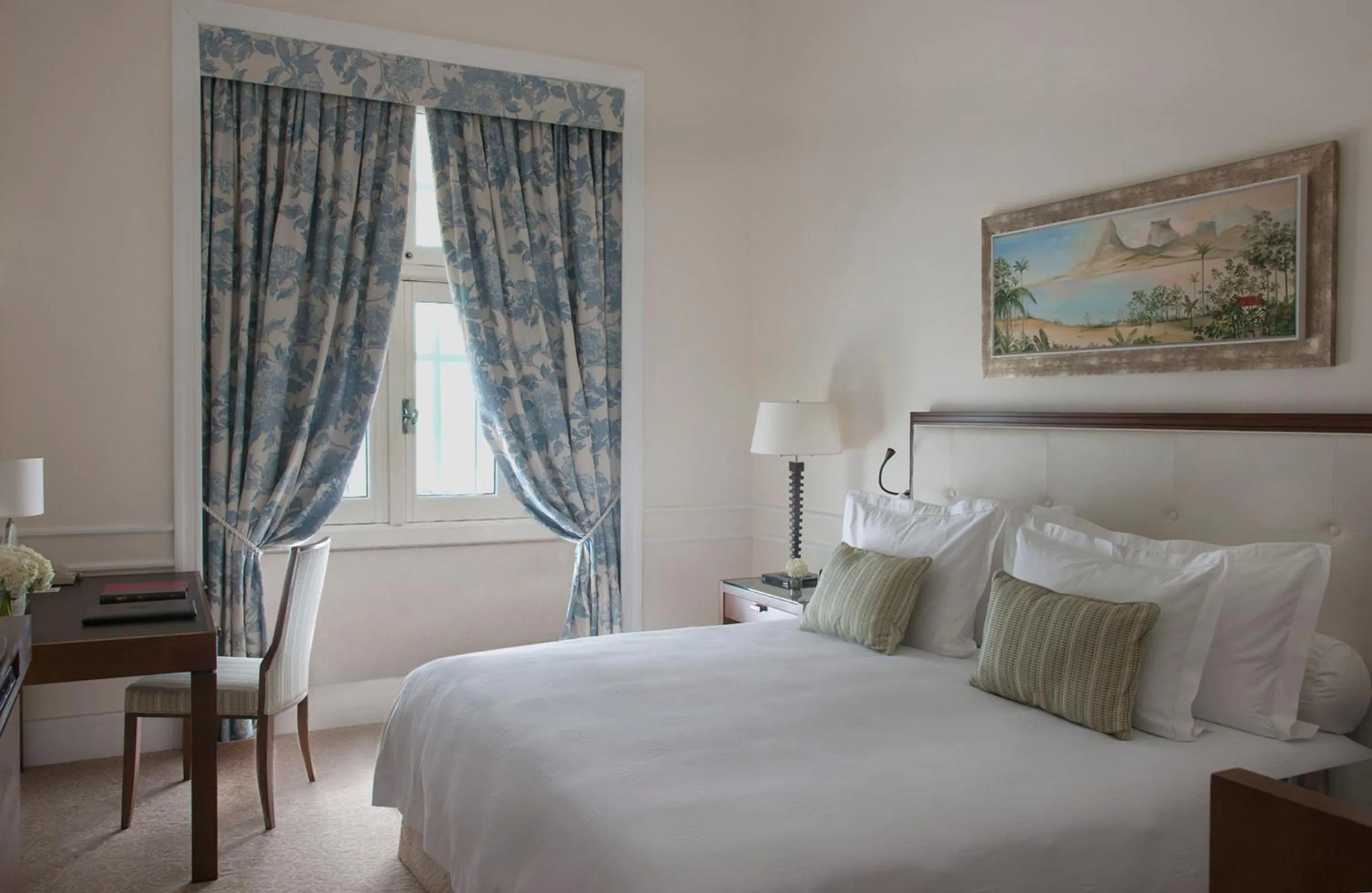 Bed in Copacabana Palace, A Belmond Hotel, Rio de Janeiro