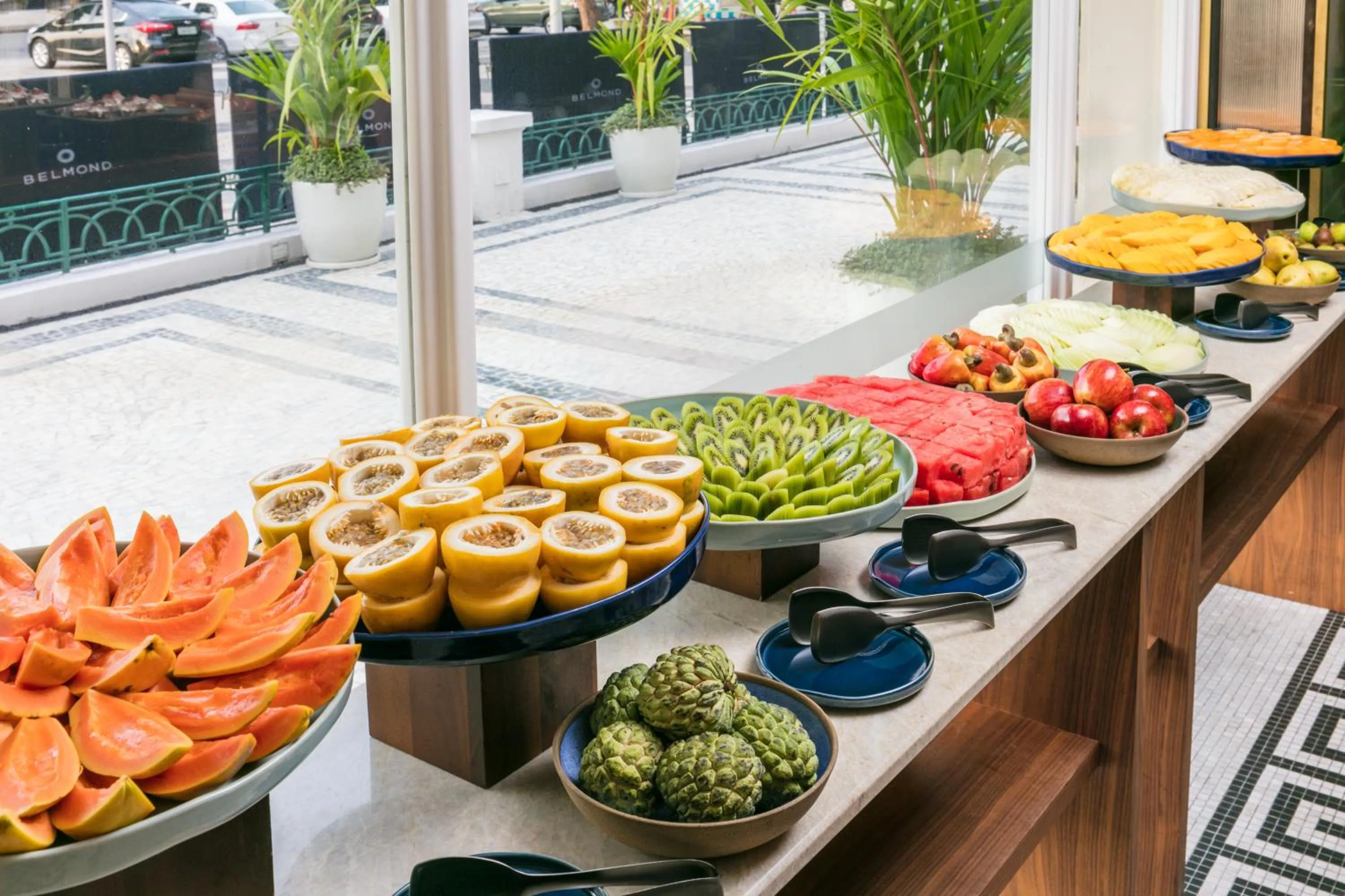 Food and drinks in Copacabana Palace, A Belmond Hotel, Rio de Janeiro