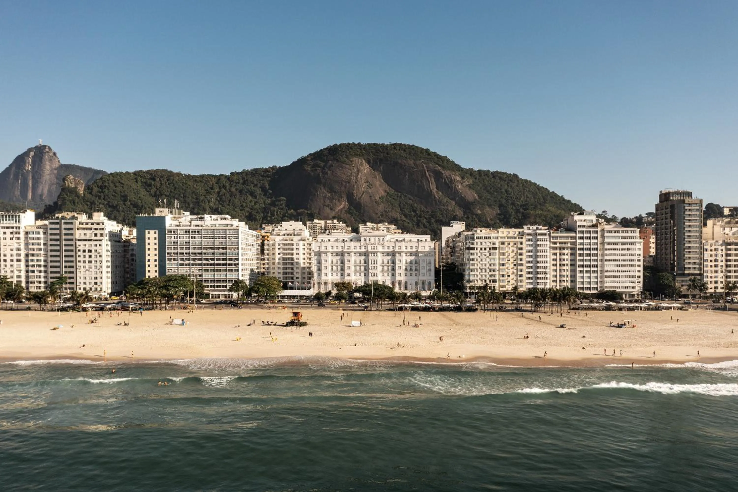 Beach in Copacabana Palace, A Belmond Hotel, Rio de Janeiro
