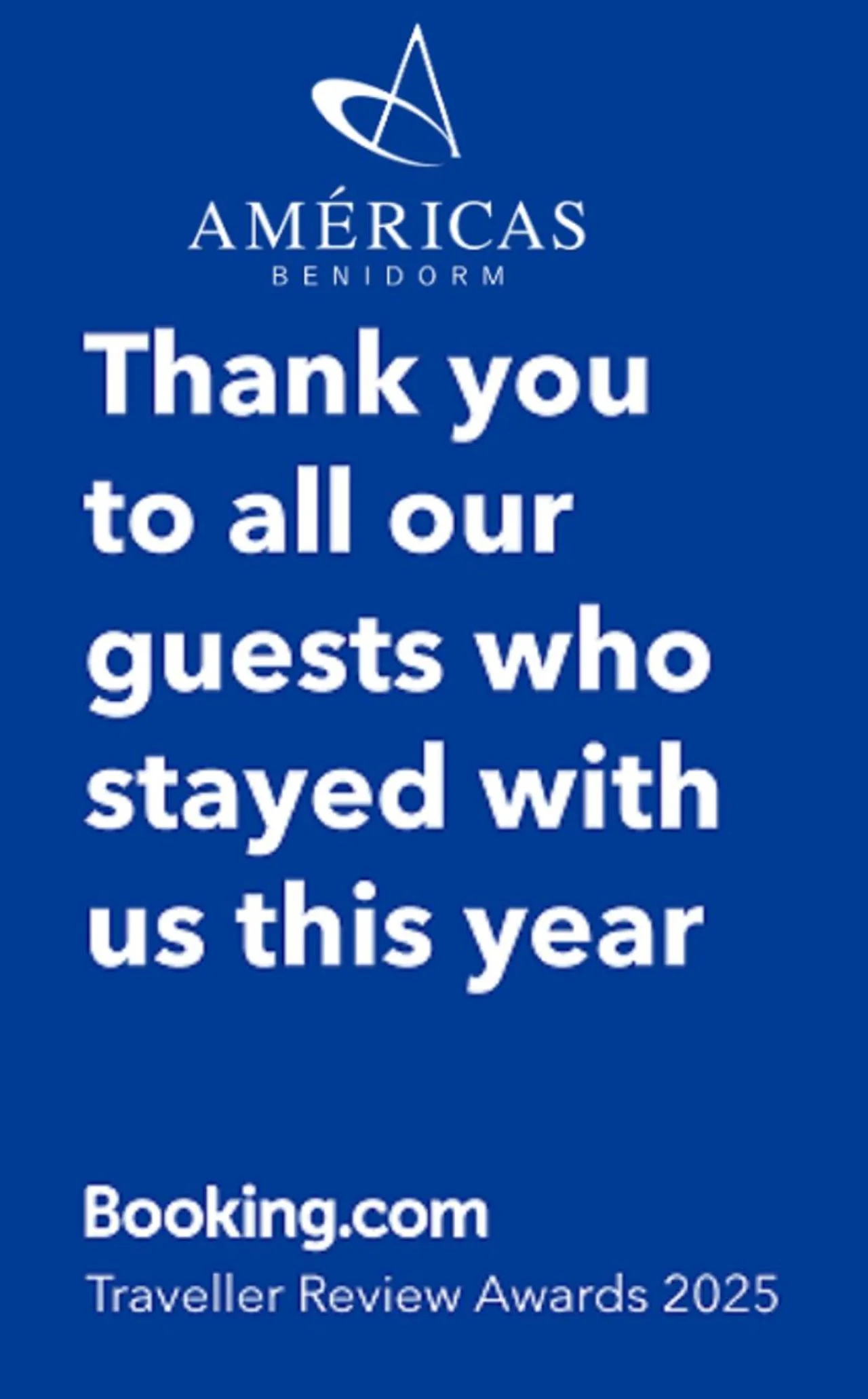 Logo/Certificate/Sign in Américas Benidorm Hotel