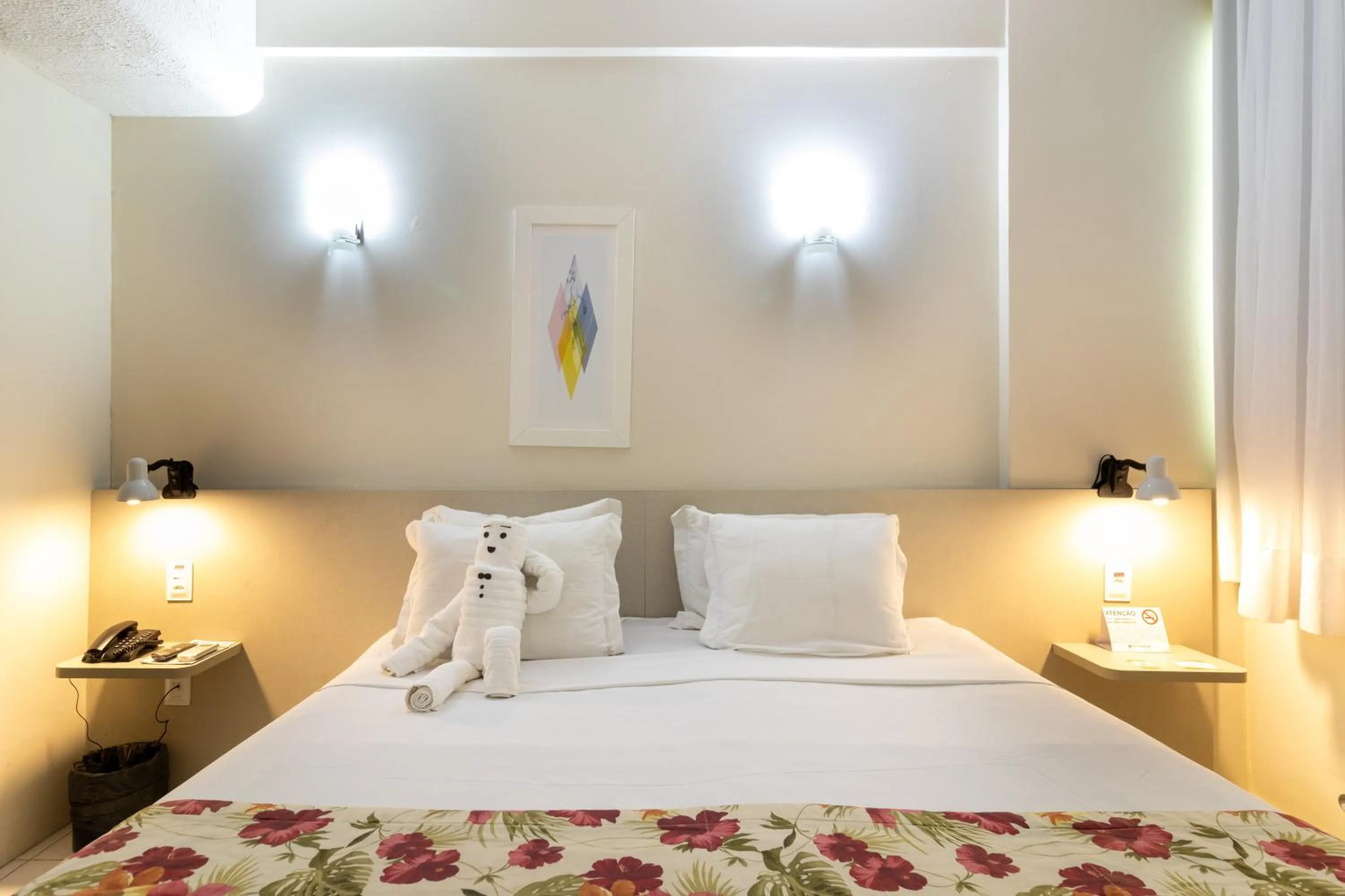 Bed in Hotel Golden Park Recife Boa Viagem By Nacional Inn