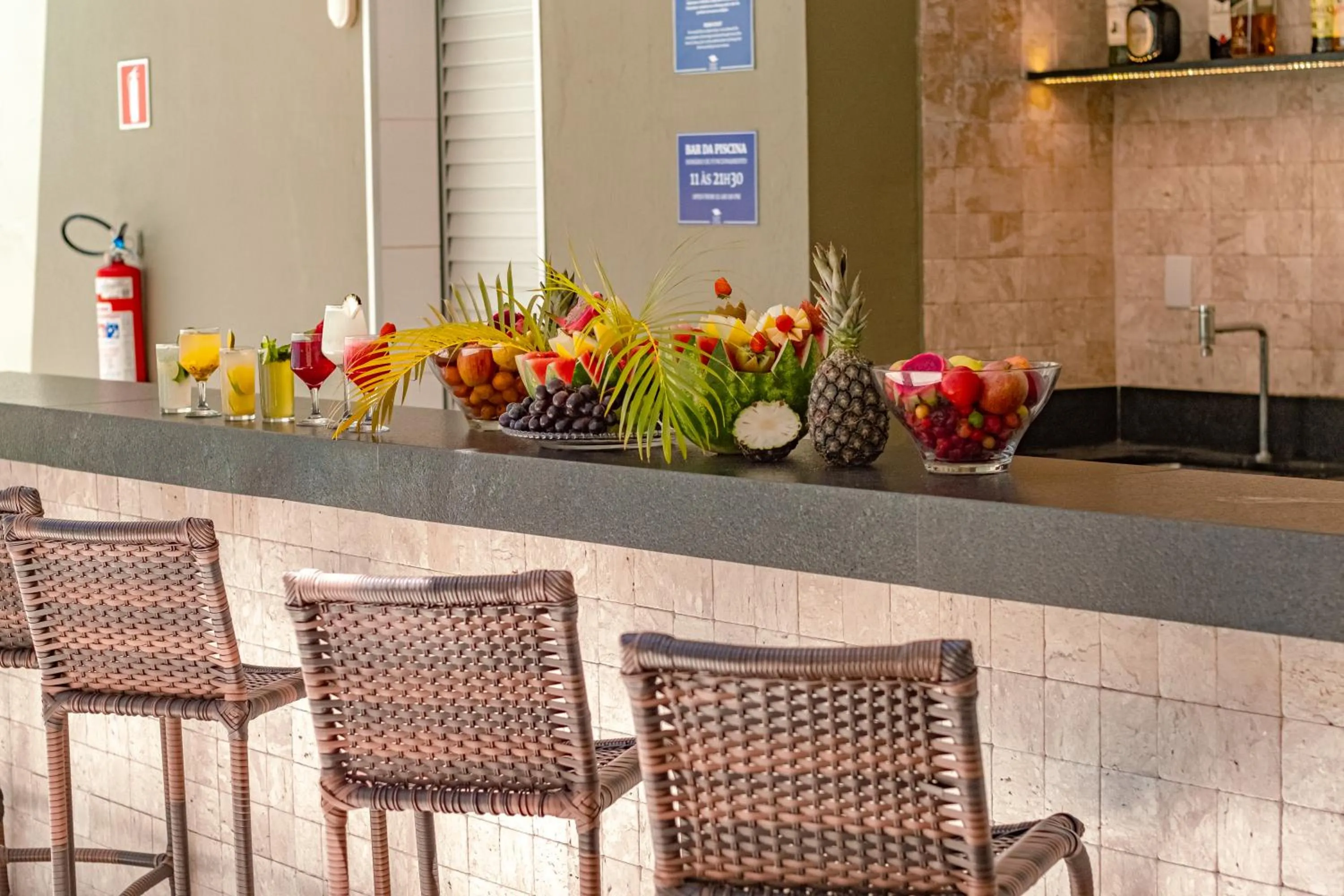 Food and drinks in Grande Hotel da Barra