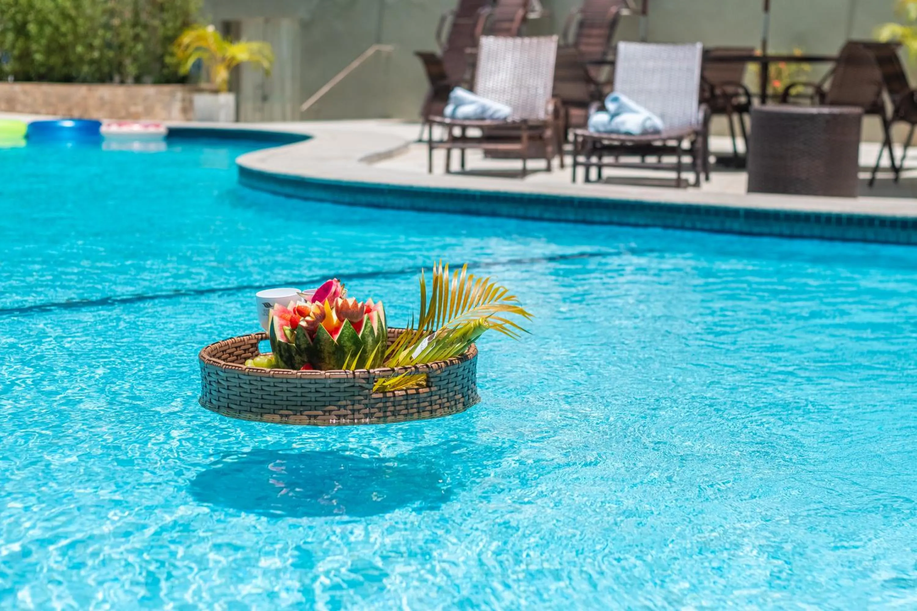 Swimming pool in Grande Hotel da Barra
