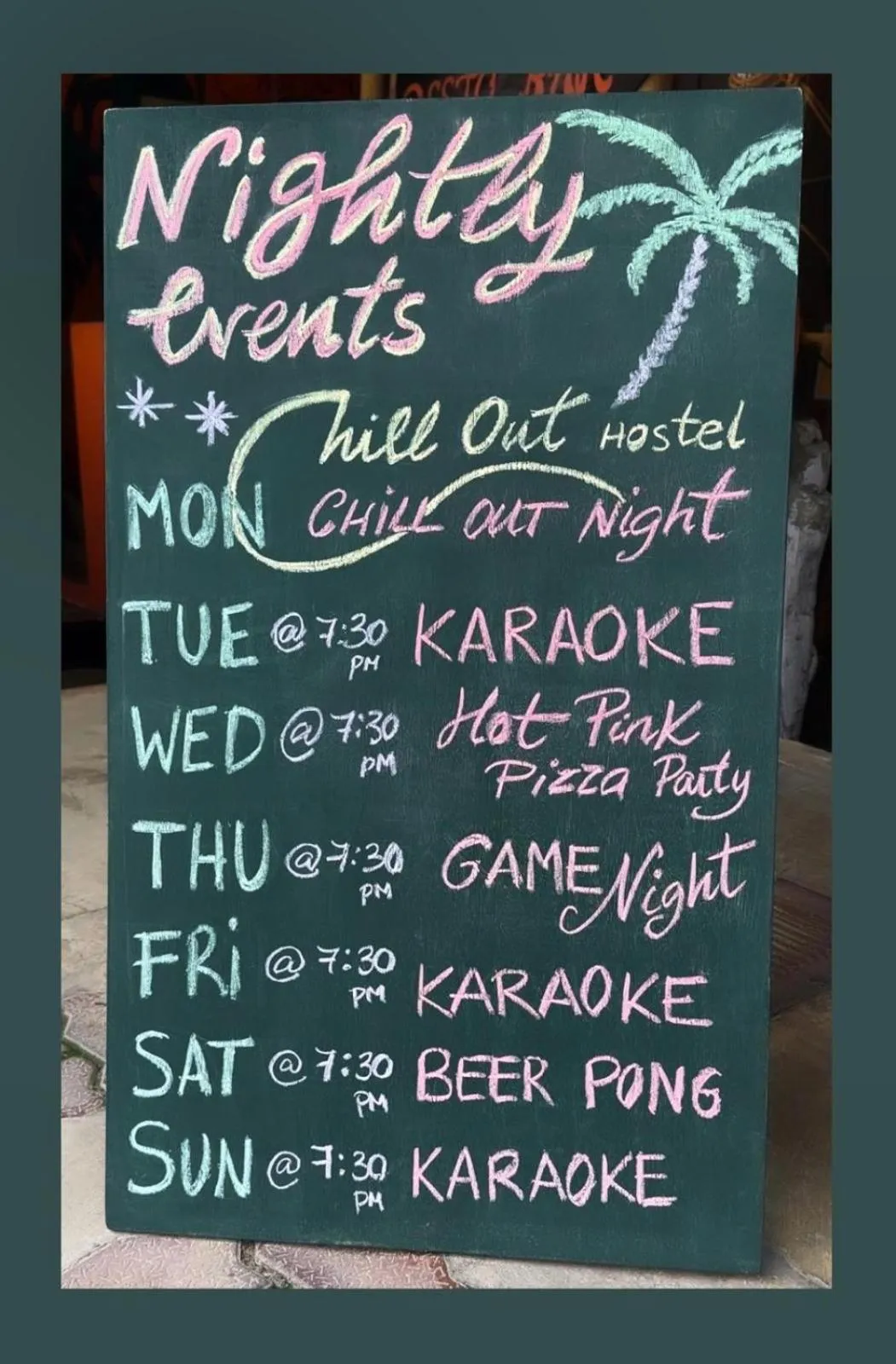 Karaoke in Chill Out Hostel