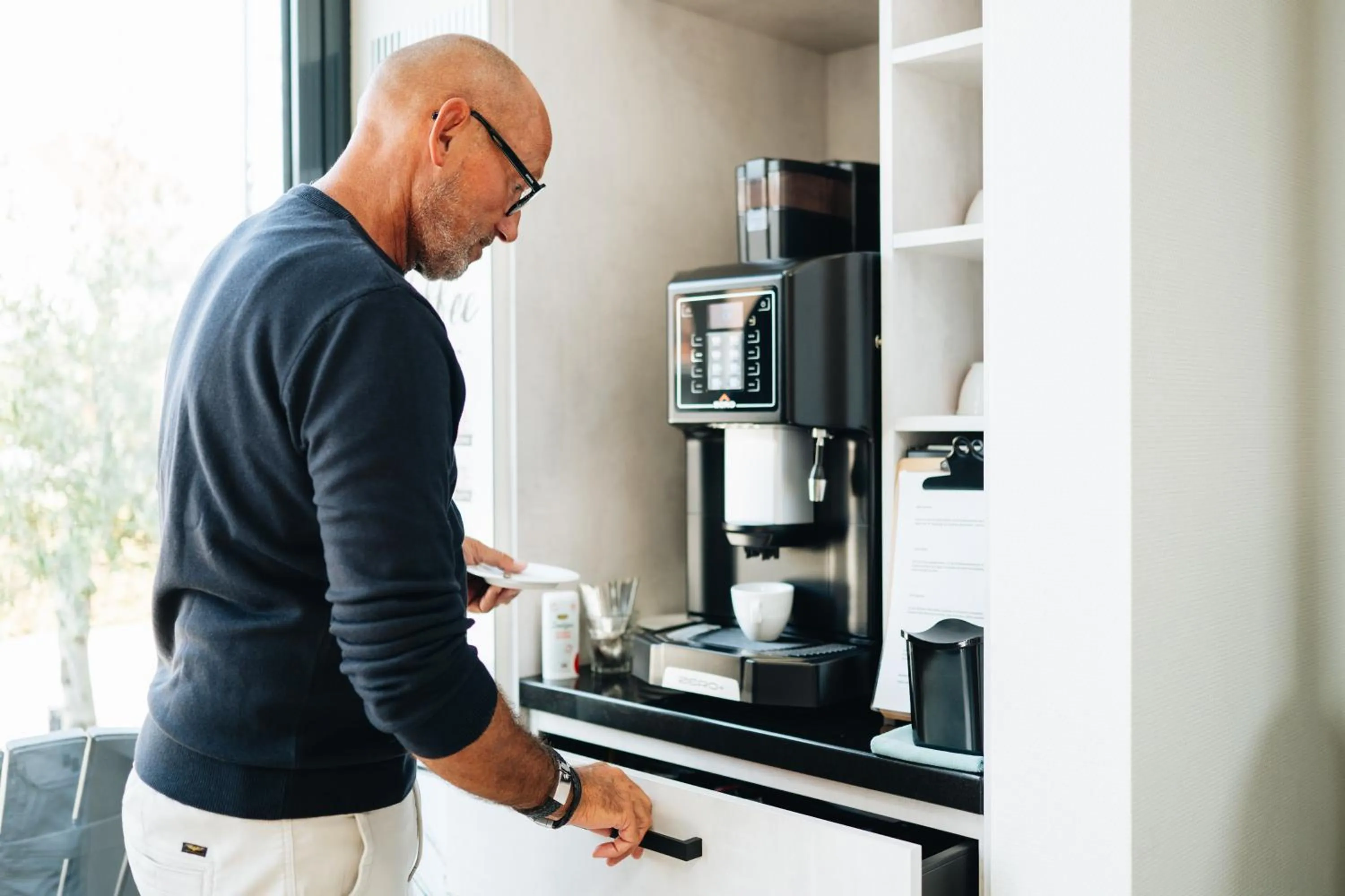Coffee/tea facilities in Hotel Blooker