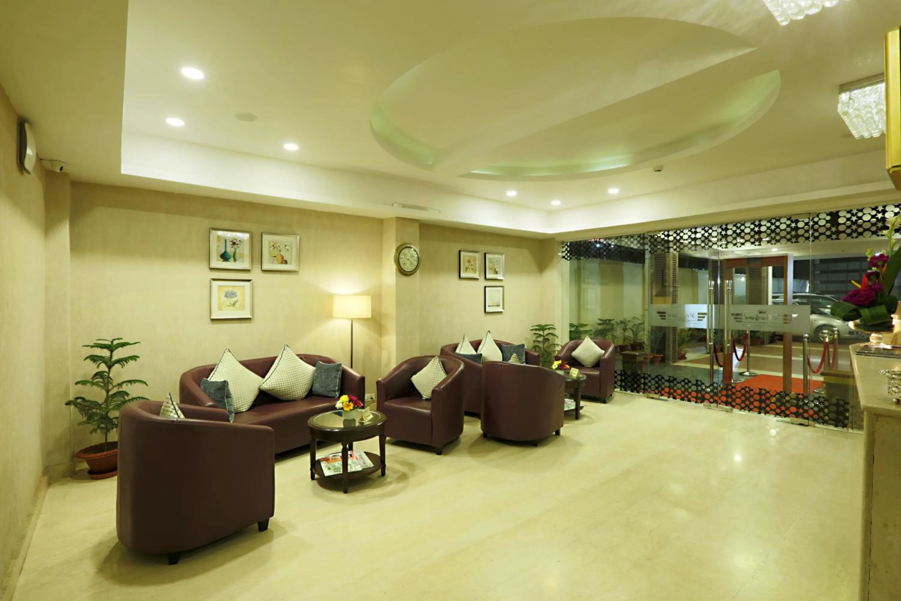 Lobby or reception in Hotel D Courtyard